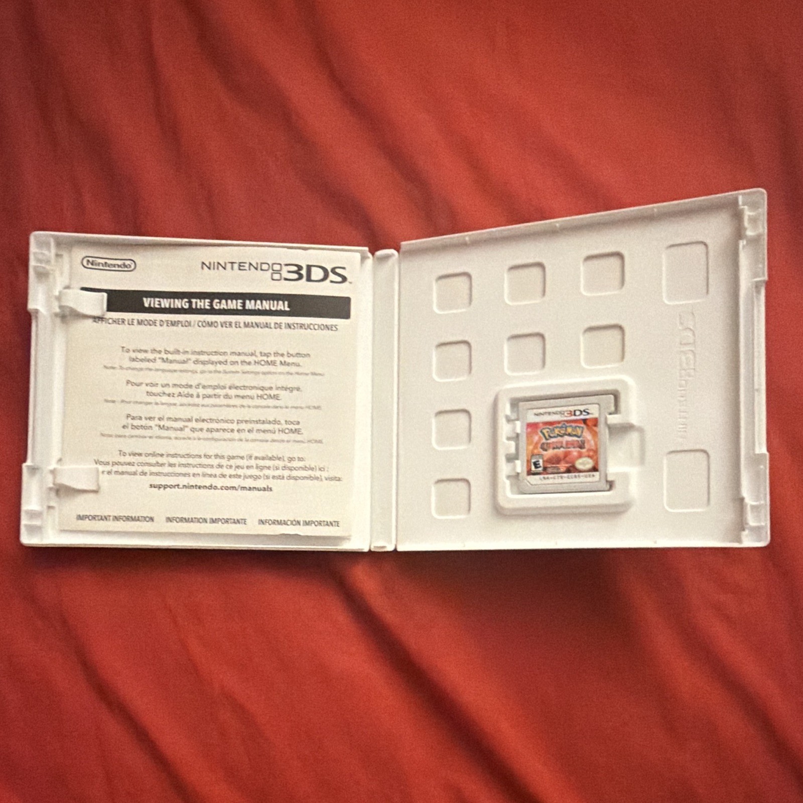 Nintendo Pokémon Omega Ruby – 3DS, Role Playing, E, NTSC-U/C, 2014, Case