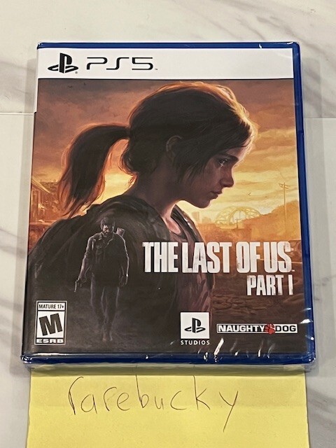 The Last of Us Part I (PS5 Playstation 5) NEW SEALED Y-FOLD MINT!