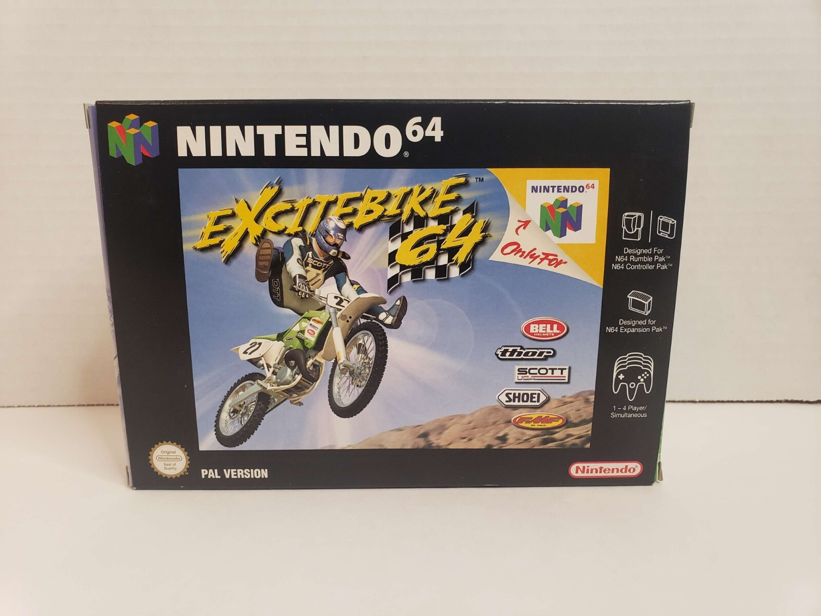 Nintendo 64 N64 ExciteBike 64 Boxed PAL BNIB