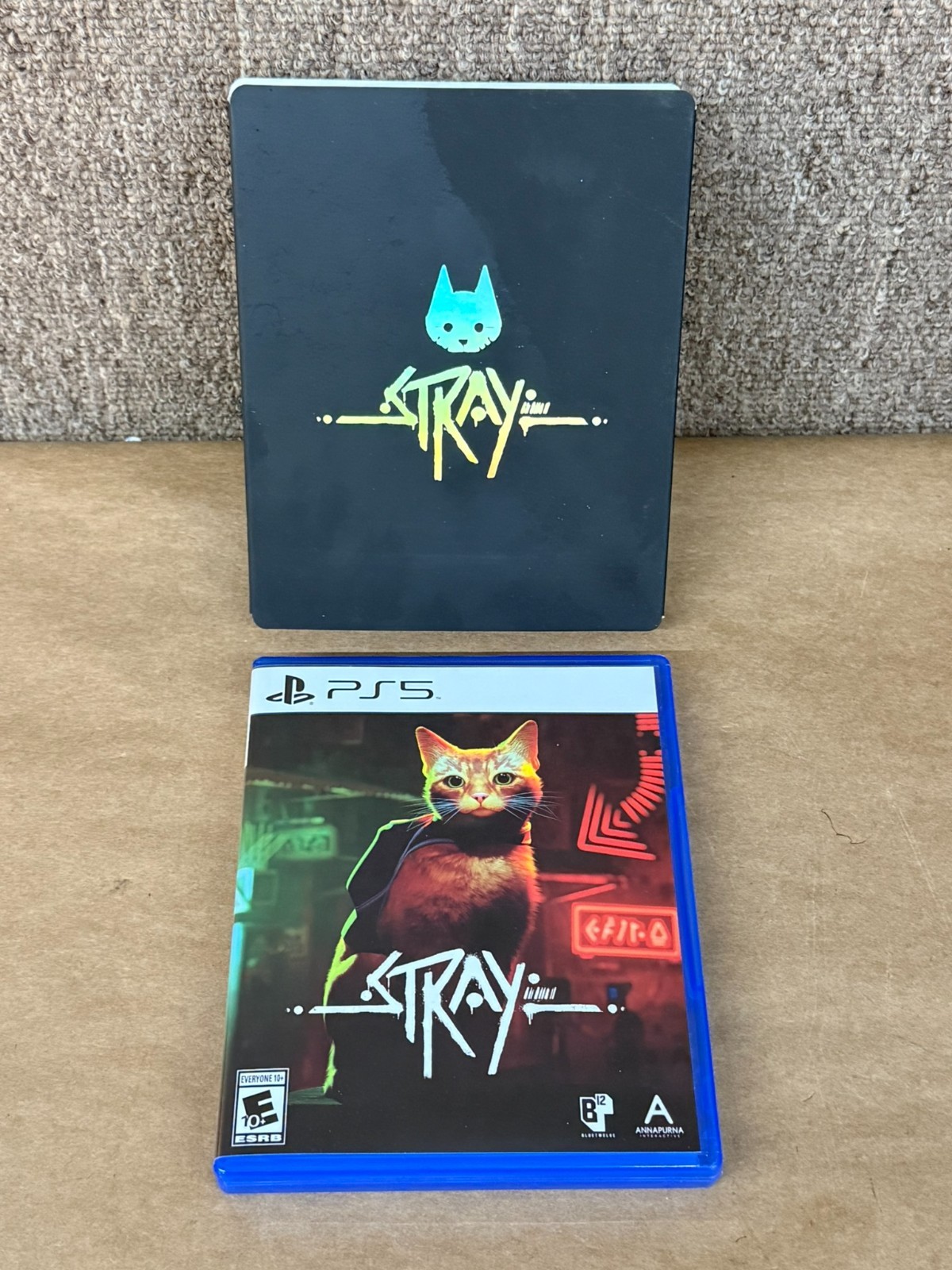 Stray Iam8bit Exclusive Limited Edition PlayStation 5 w/ slipcover PS5 Game