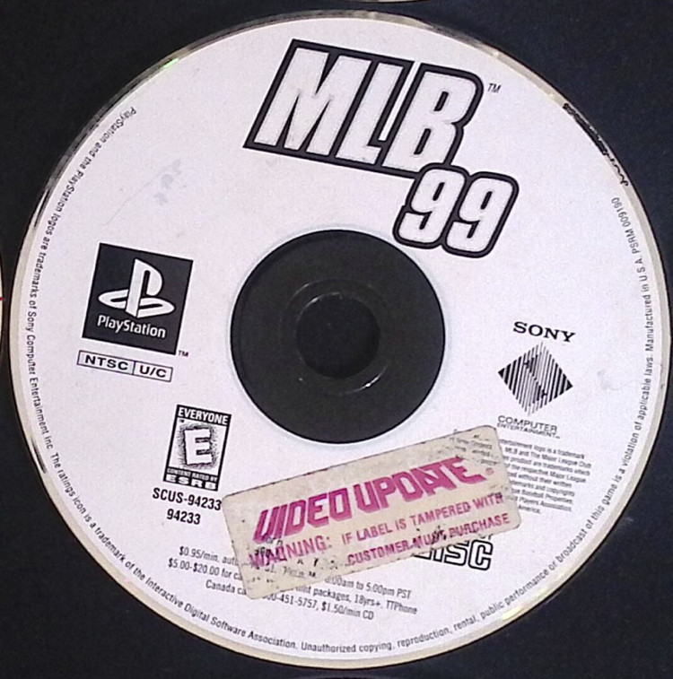 MLB 99 Playstation 1 PS1