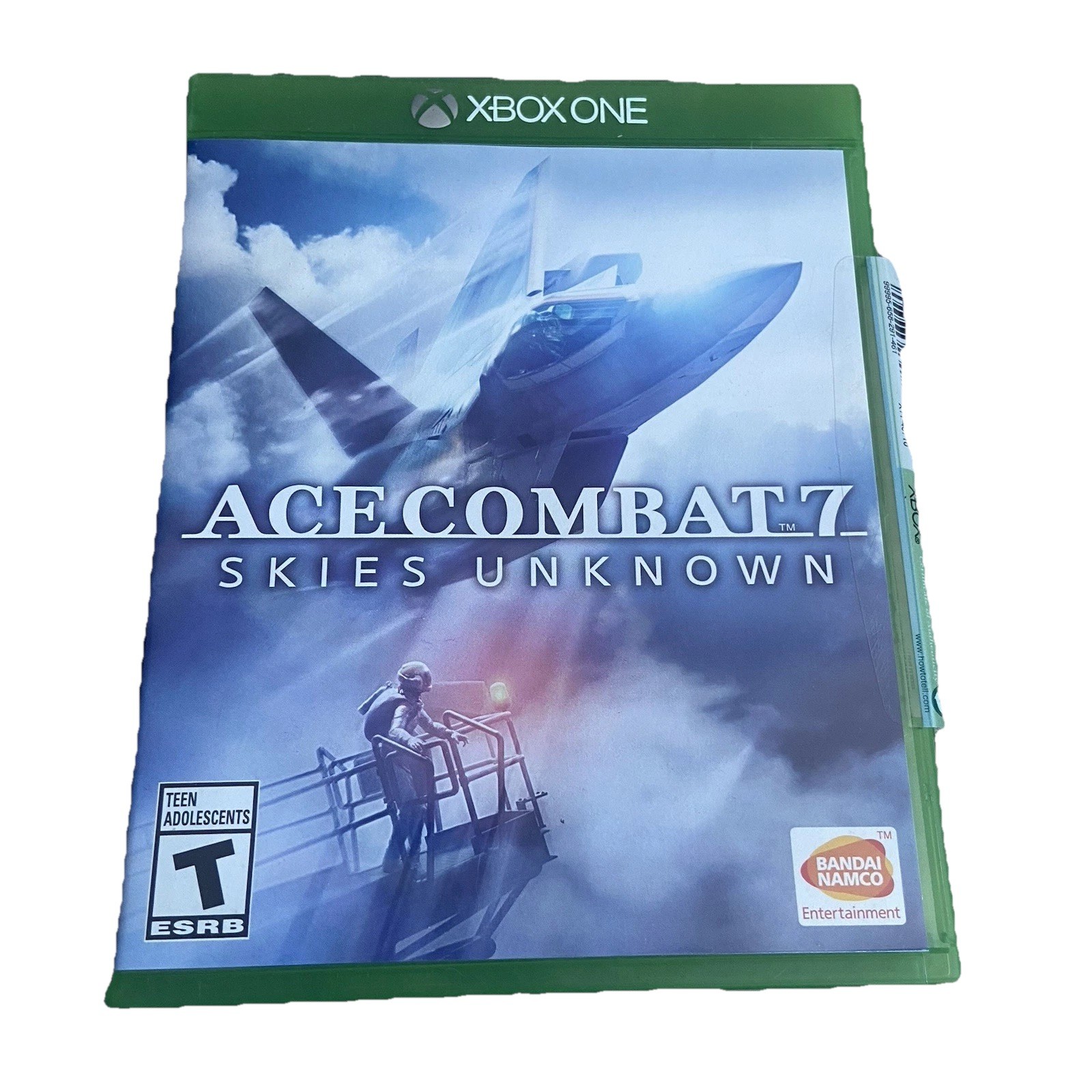 Ace Combat 7: Skies Unknown Xbox One Video Game Airplane No Manual Excellent