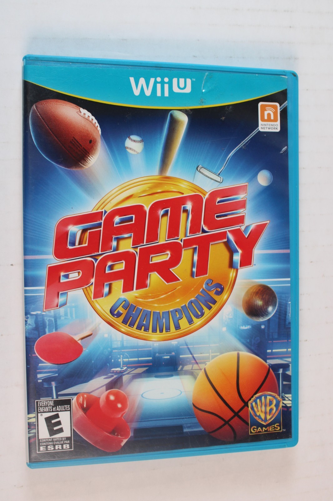 Game Party Champions (Nintendo Wii U, 2012) Authentic, complete, Tested