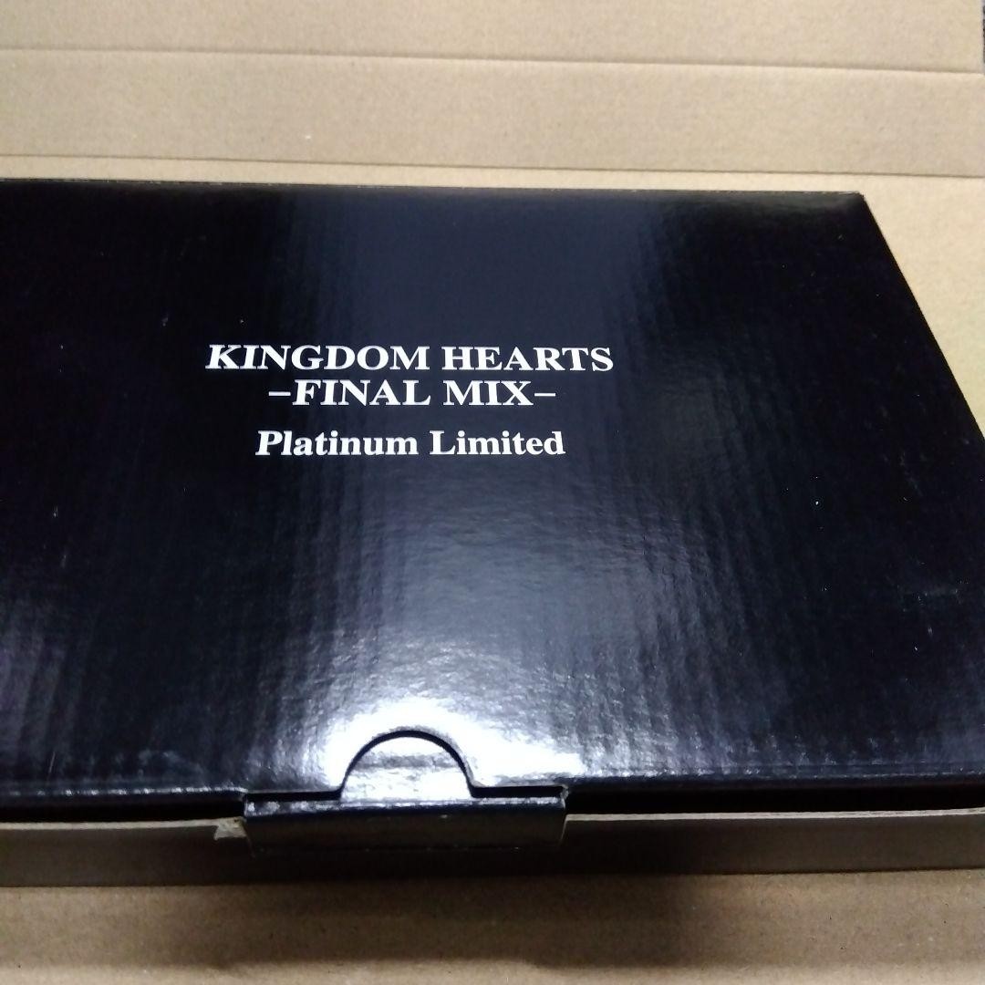 KINGDOM HEARTS Final Mix Platinum Limited Edition PS2 Complete Set Japan Used