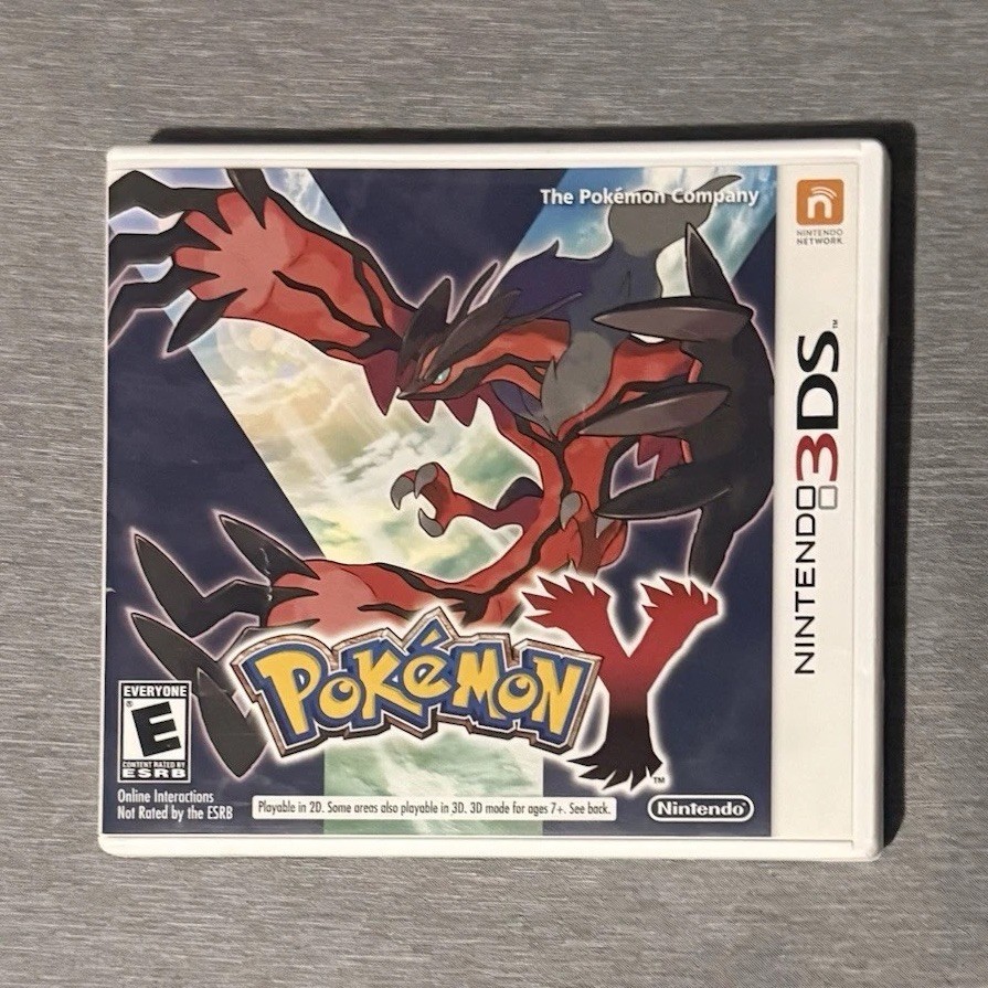 Pokémon Y (Nintendo 3DS) w/ Case, Pokémon Series