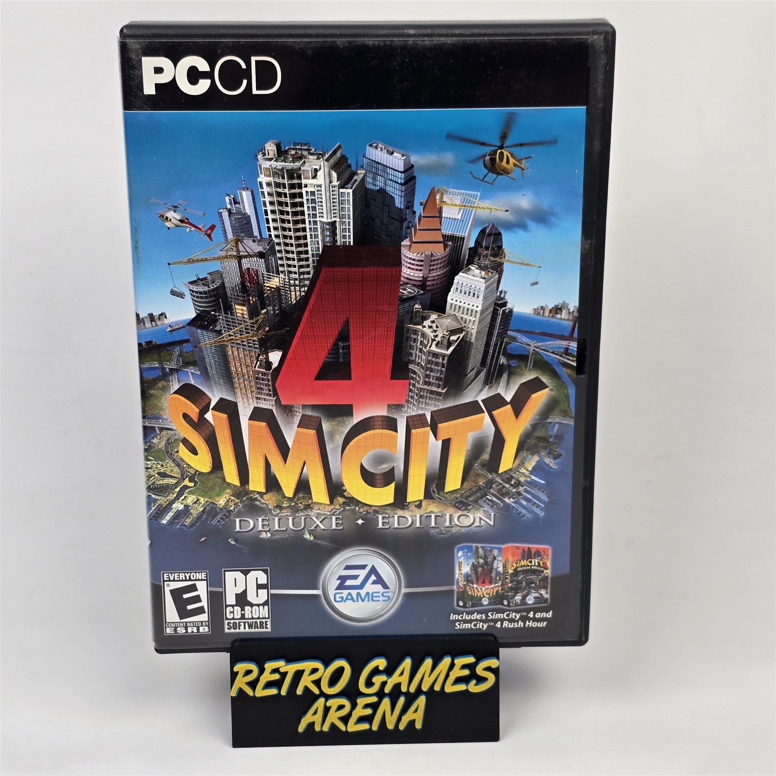 SimCity 4: Deluxe Edition – Sim City (PC CD-ROM) CIB COMPLETE with Key