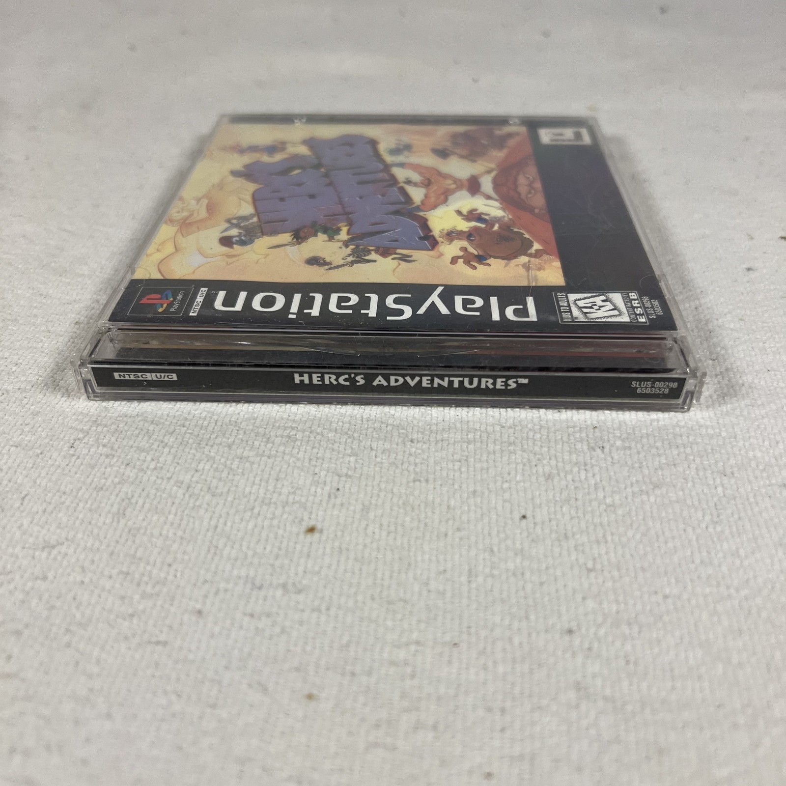Herc’s Adventures Playstation 1 PS1 Complete With Manual Tested Authentic
