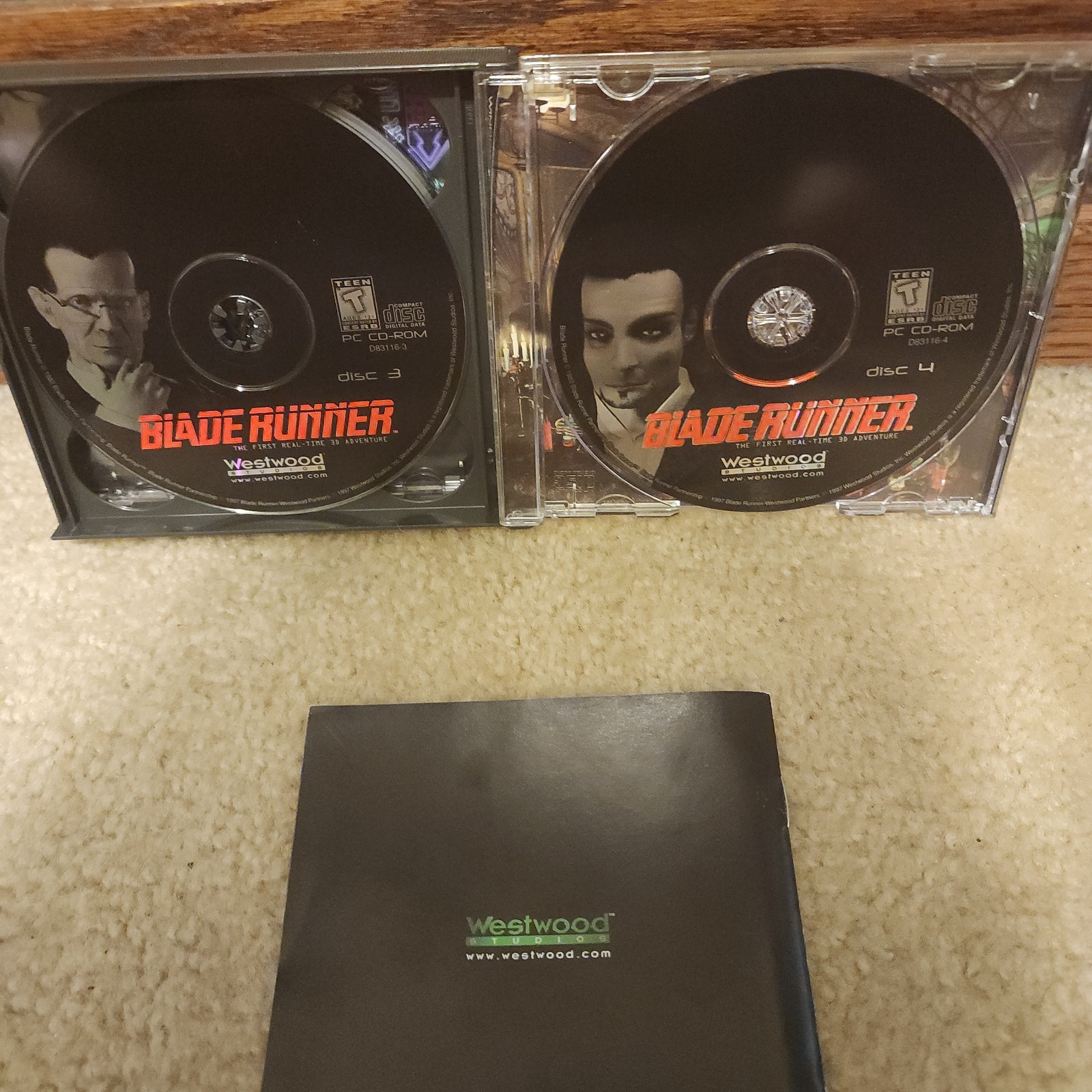 Blade Runner Computer Game PC CD-ROM Westwood Studios 1997