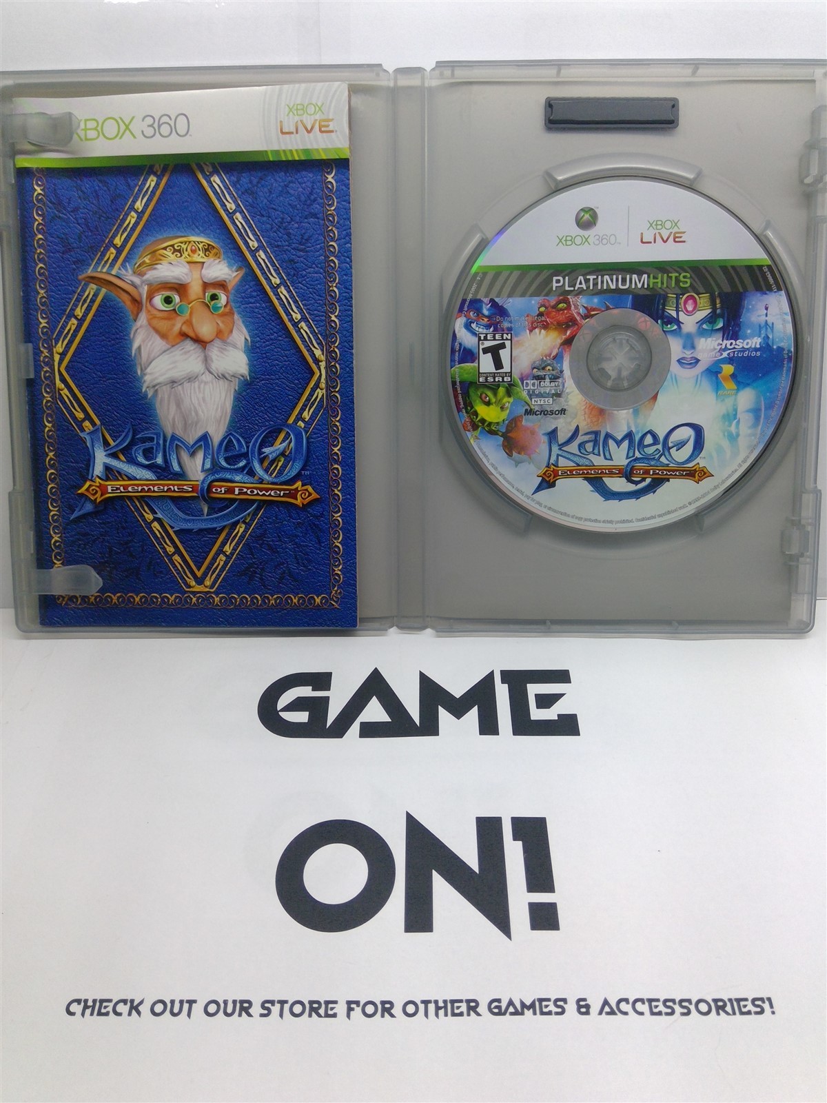 Kameo: Elements of Power (Xbox 360, 2005) Complete Tested Working – Free Ship