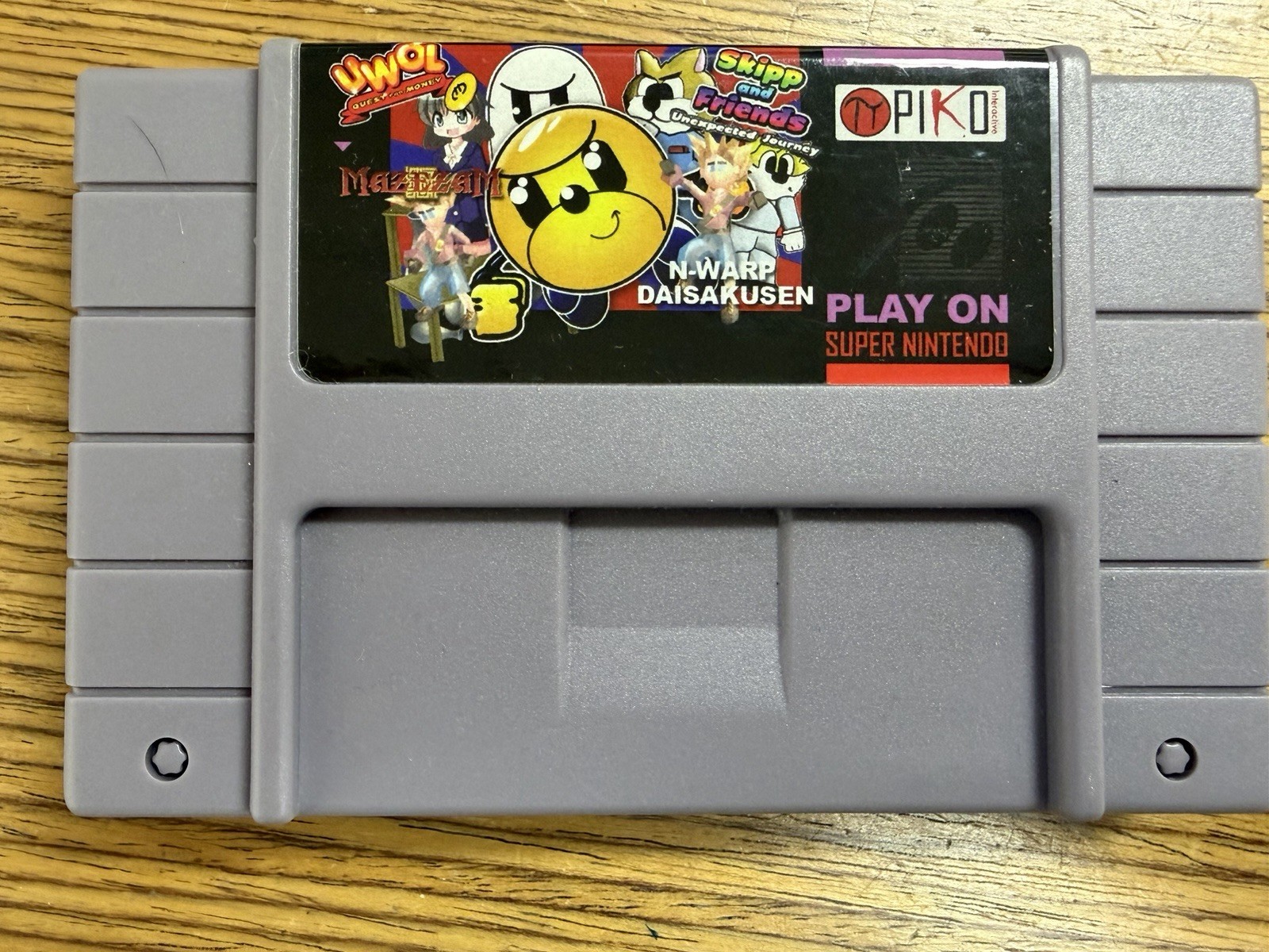 Super 4-in-1 Multicart SNES Super Nintendo
