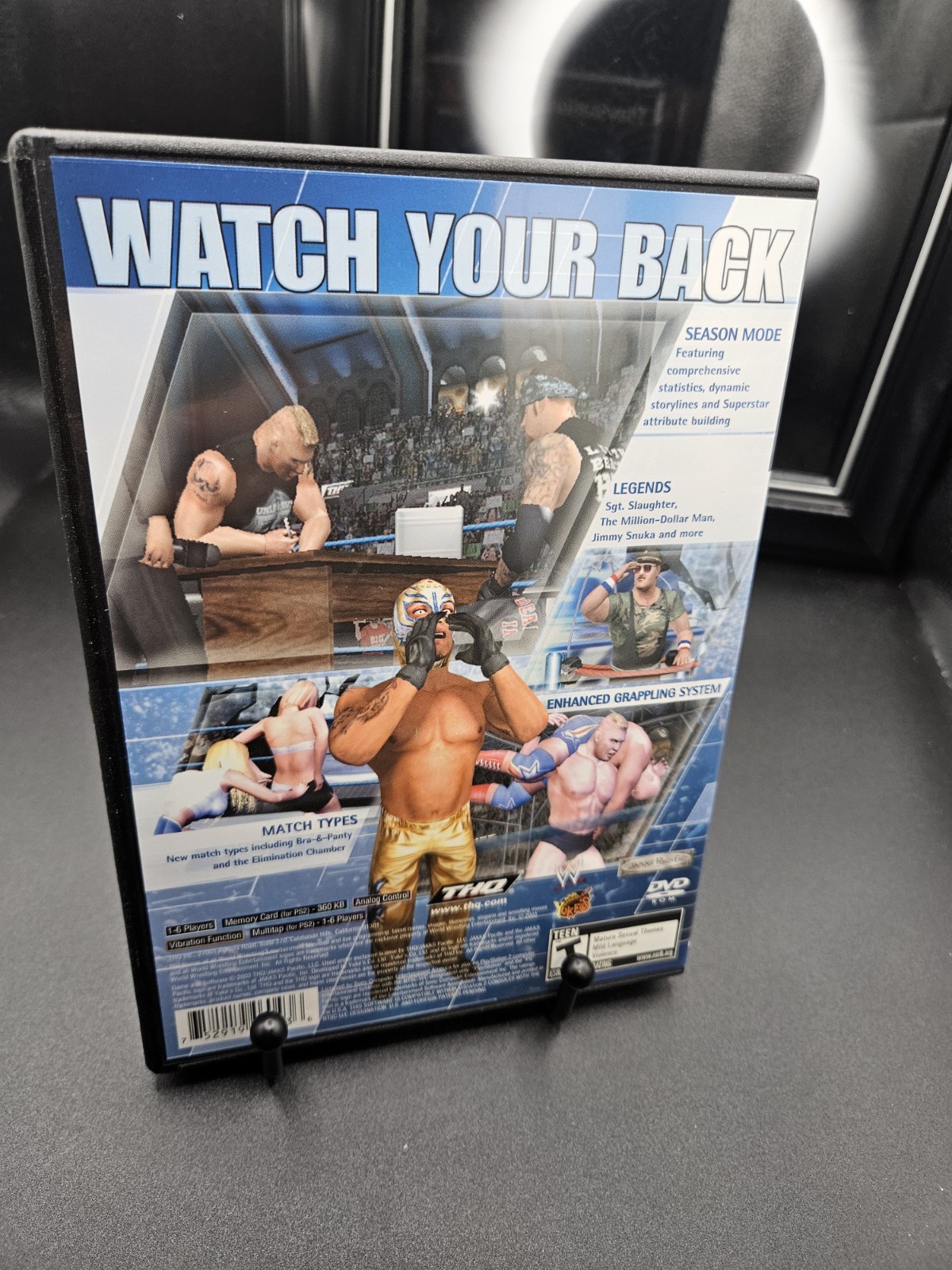 WWE SmackDown Here Comes the Pain / PlayStation 2 PS2 / CIB / Clean / Read