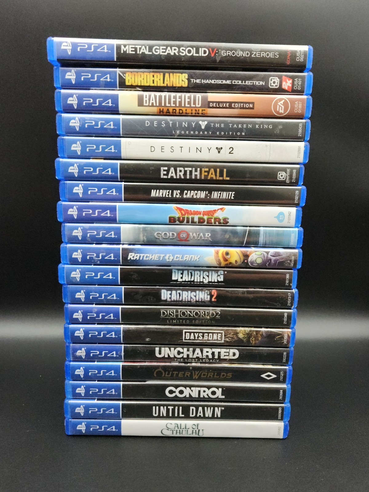 Lot Of 19 PS4 PlayStation Games God Of War, Dishonored, Metal Gear Etc SHIPS FRE