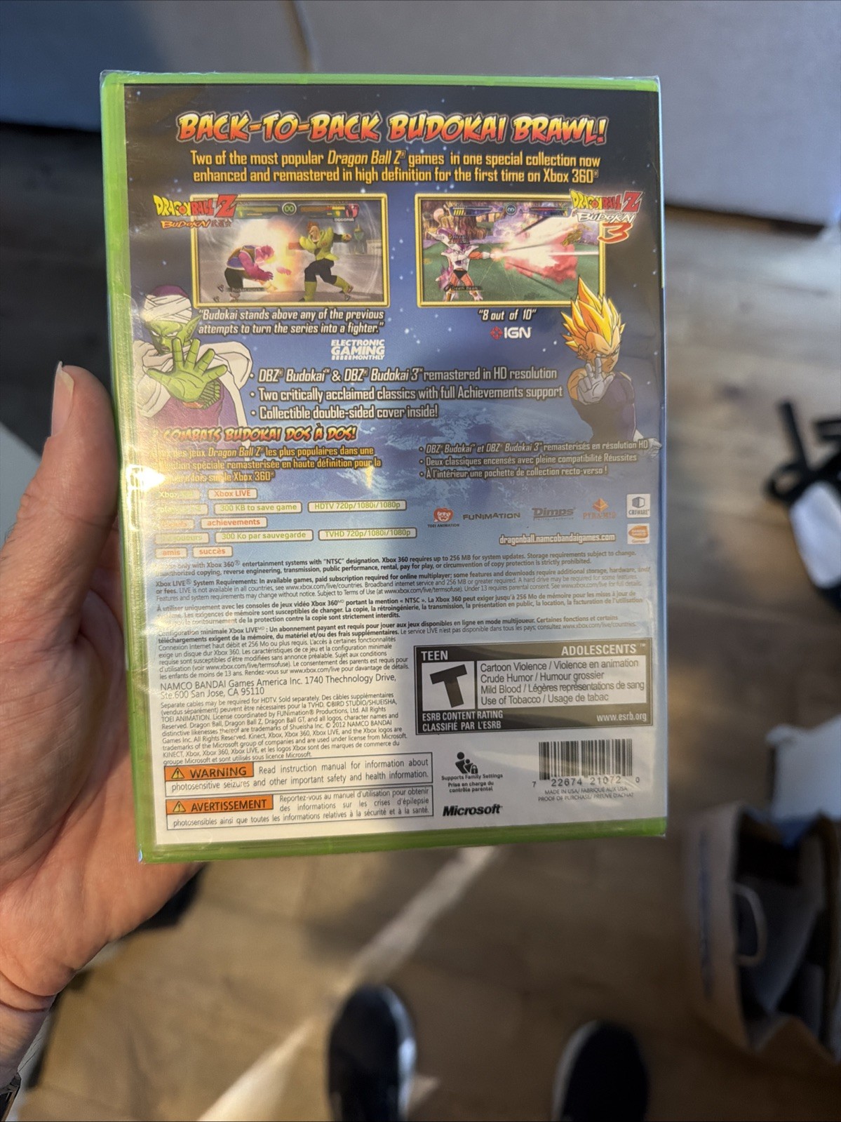 Dragon Ballz Budokai HD Collection – Microsoft Xbox 360. New. Sealed
