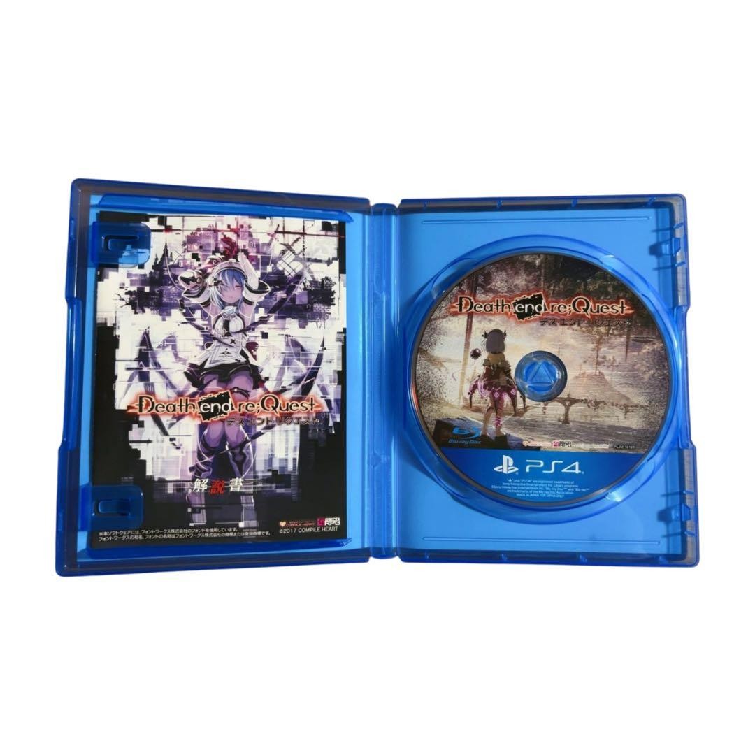 Compile Heart Death end re Quest PS4 Video Game Used Excellent Condition