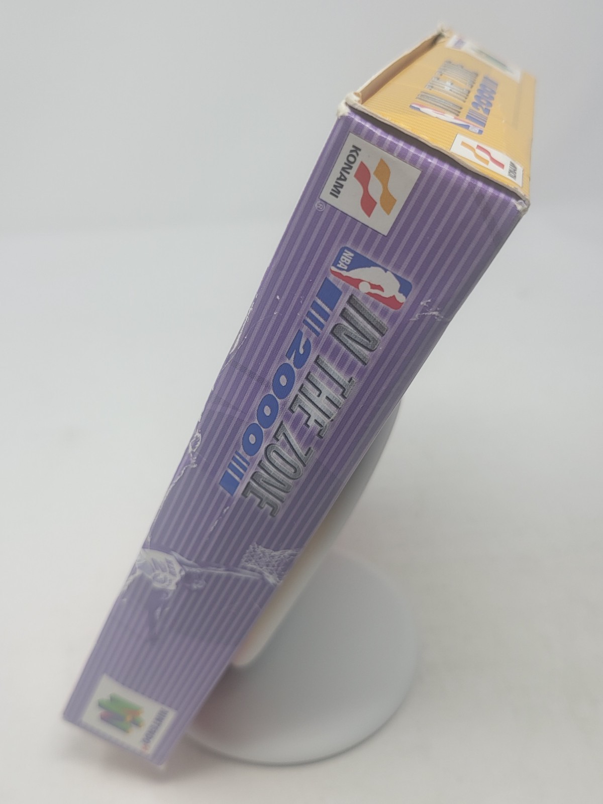 NBA in the Zone 2000 N64 – Authentic Complete In Box CIB – Reg Card Rare