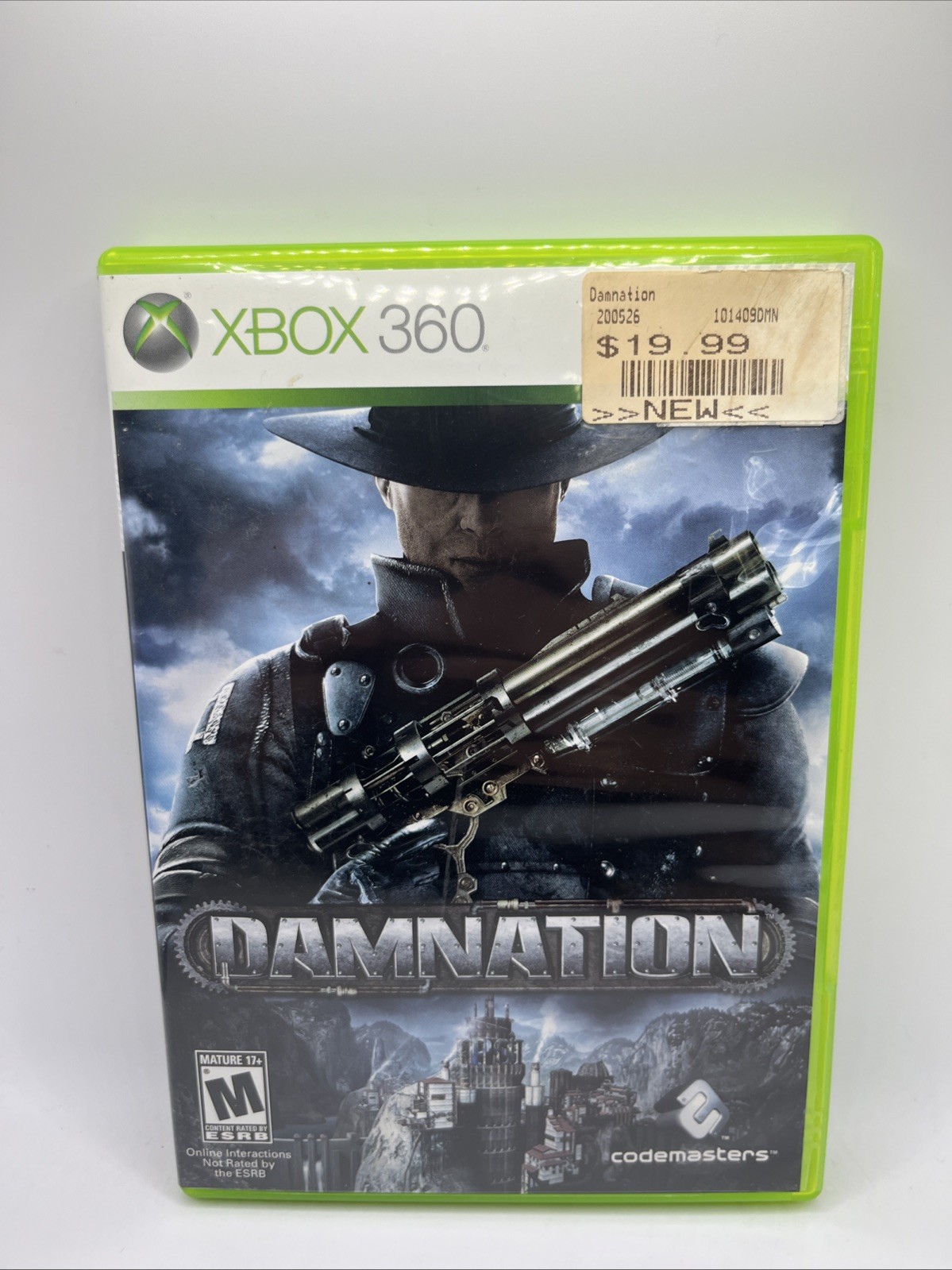 Damnation (Microsoft Xbox 360, 2008) Tested No Manual