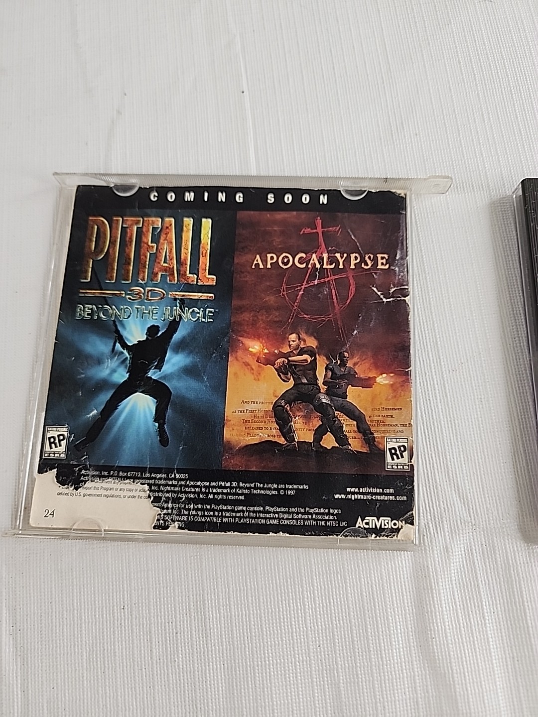 Nightmare Creatures (Sony PlayStation 1, 1997)