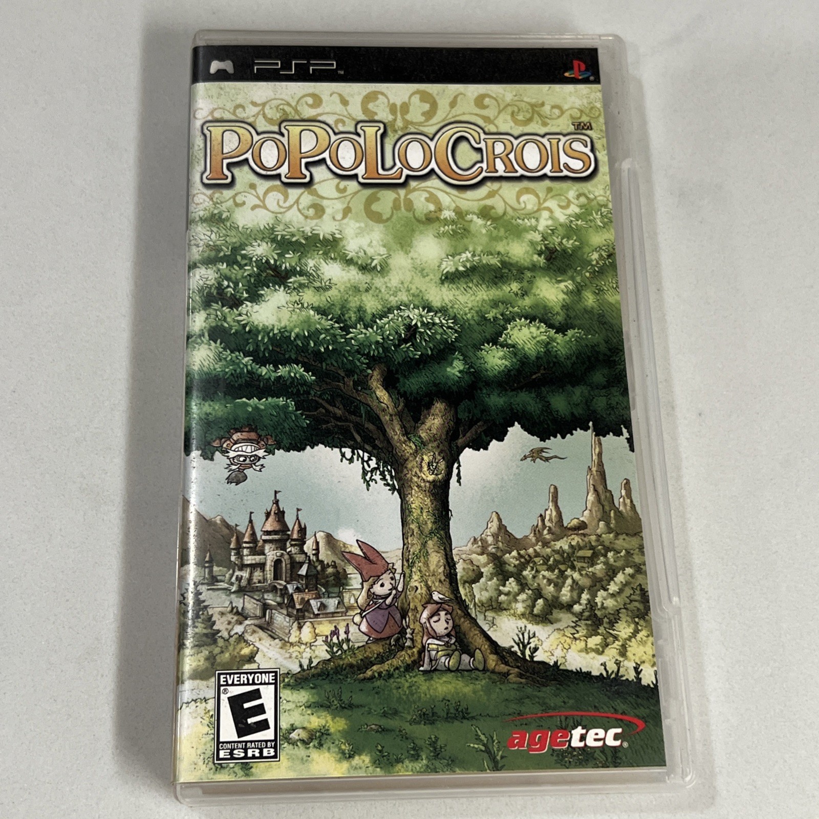 PoPoLoCrois (Sony PSP, 2005) PlayStation Portable Game RPG – used – no book