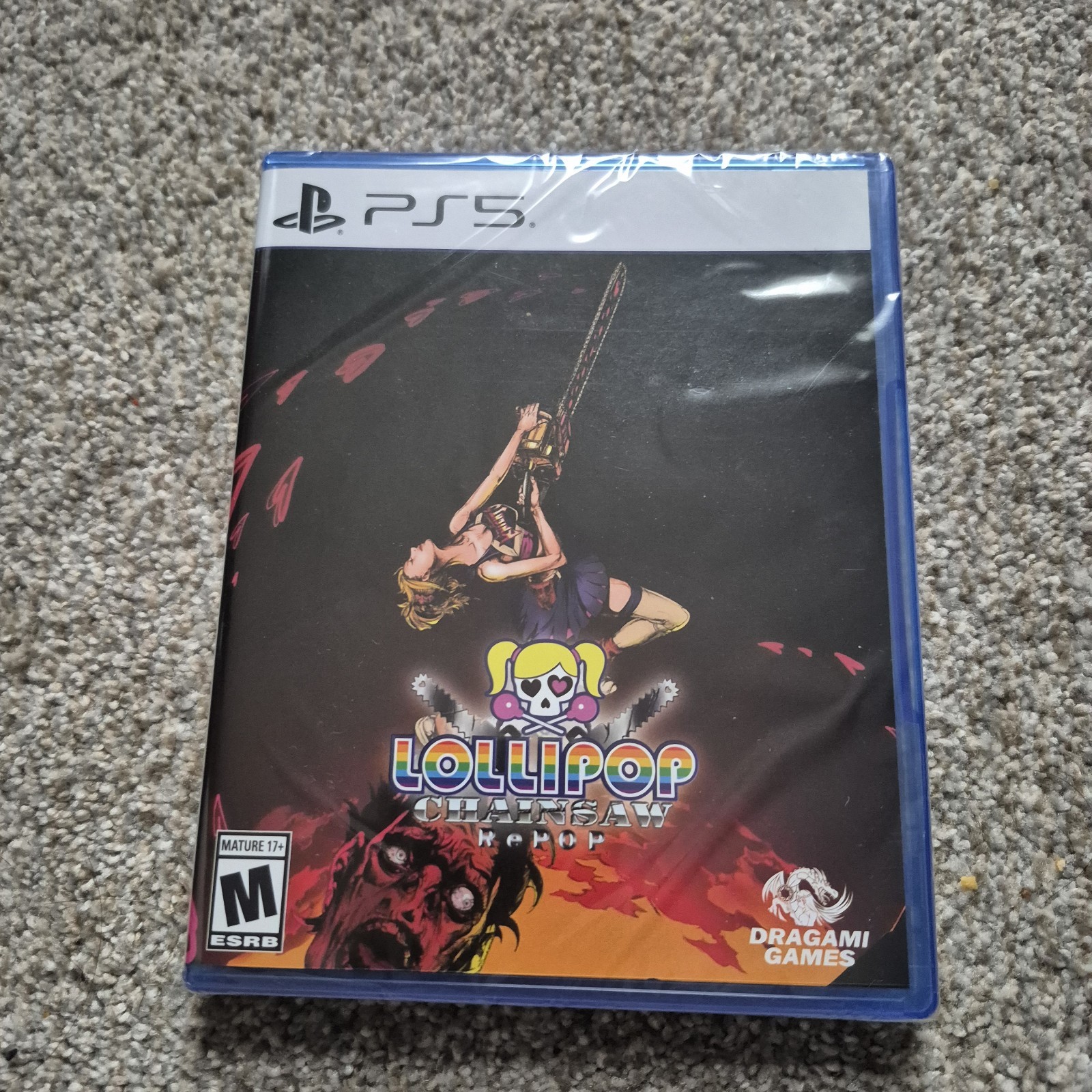 Rare SoHo NYC Exclusive Lollipop Chainsaw Repop PS5 Brand New