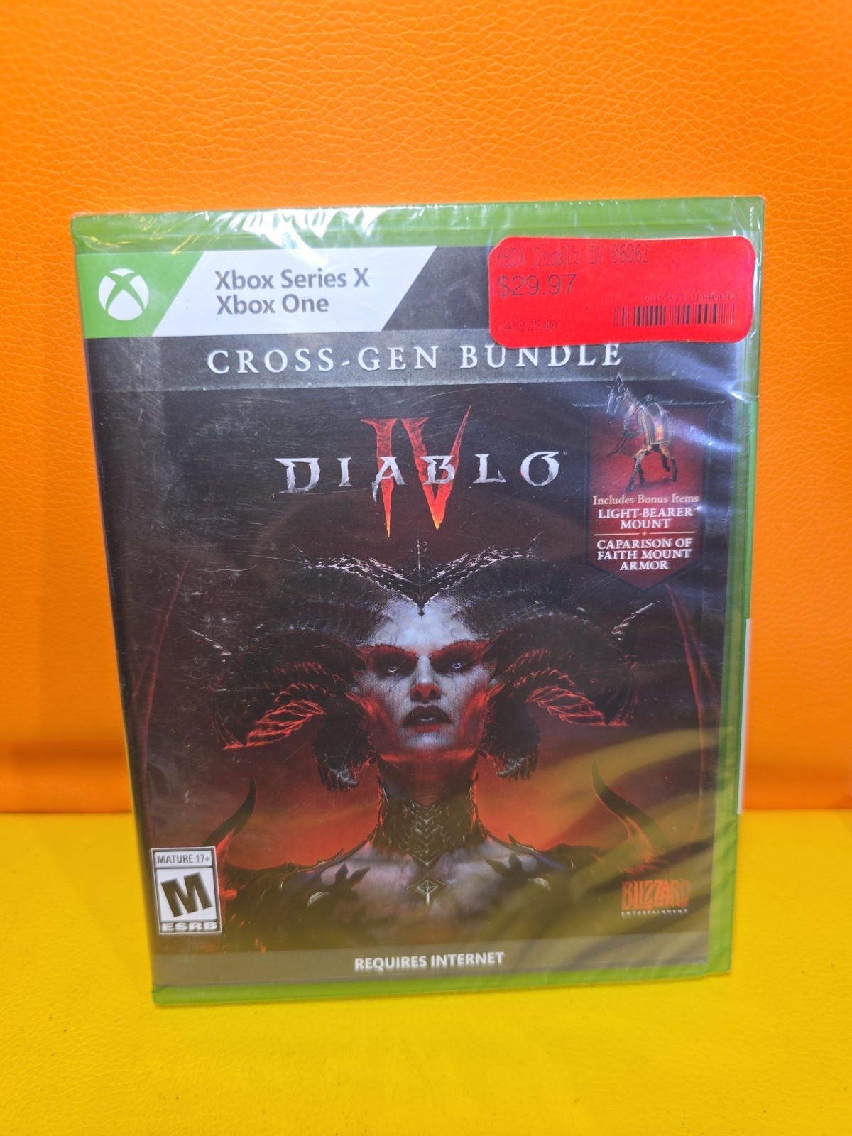 DIABLO IV XBOX SERIES X XBOX ONE BRAND NEW FACTORY SEALED