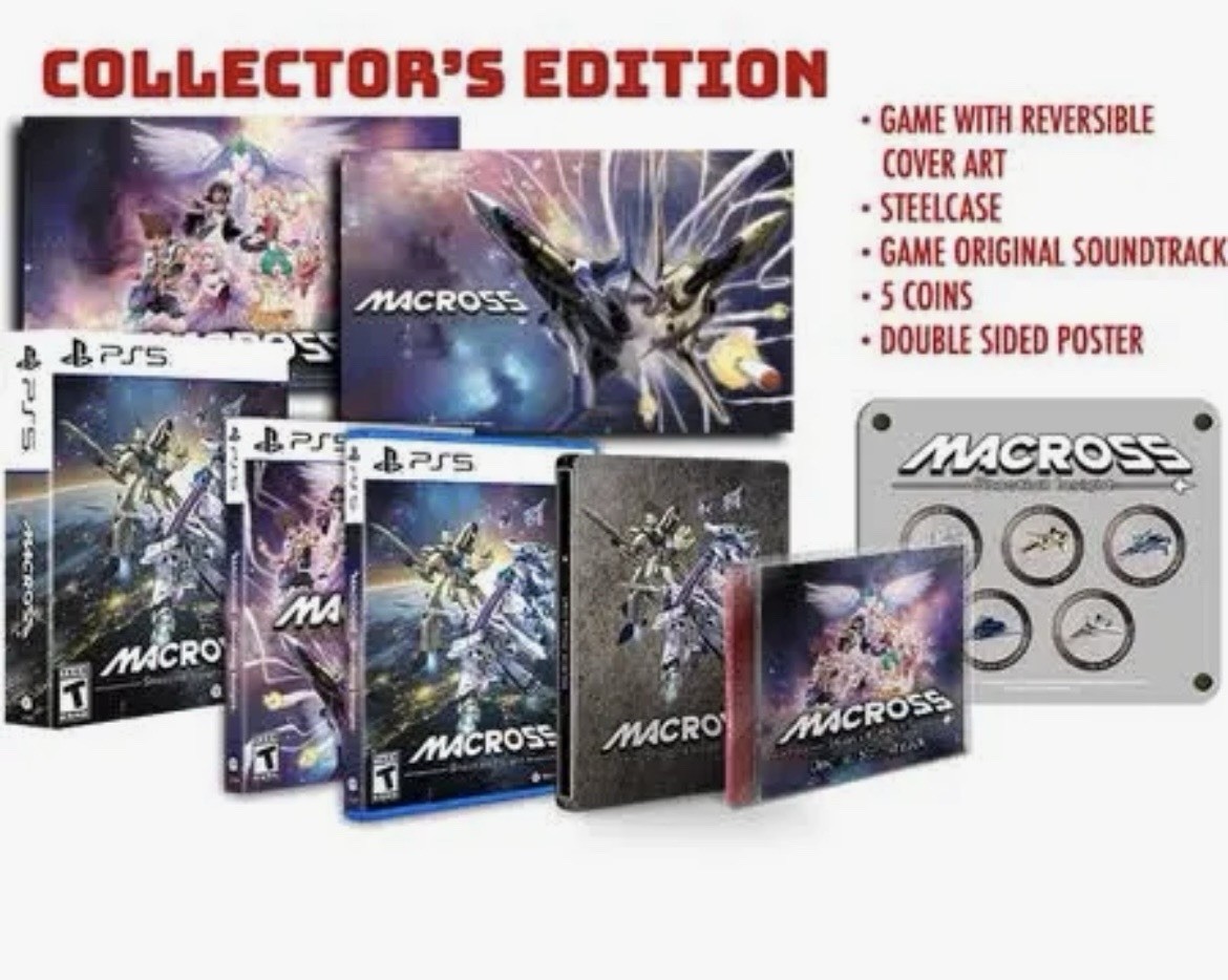 Macross Shooting Insight Collector’s Edition Playstation 5 PS5 New Sealed US Ver