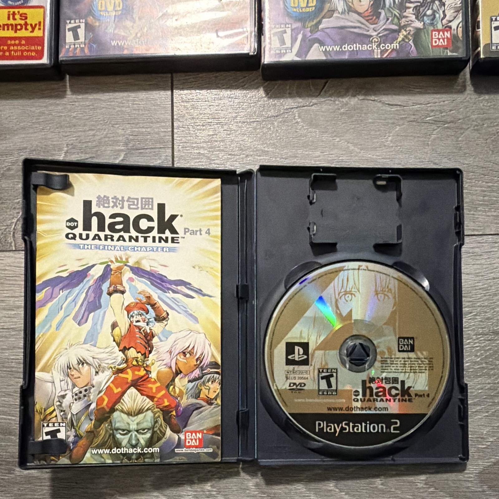 .hack Complete Collection (PS2) RPG T-Teen (Bandai)