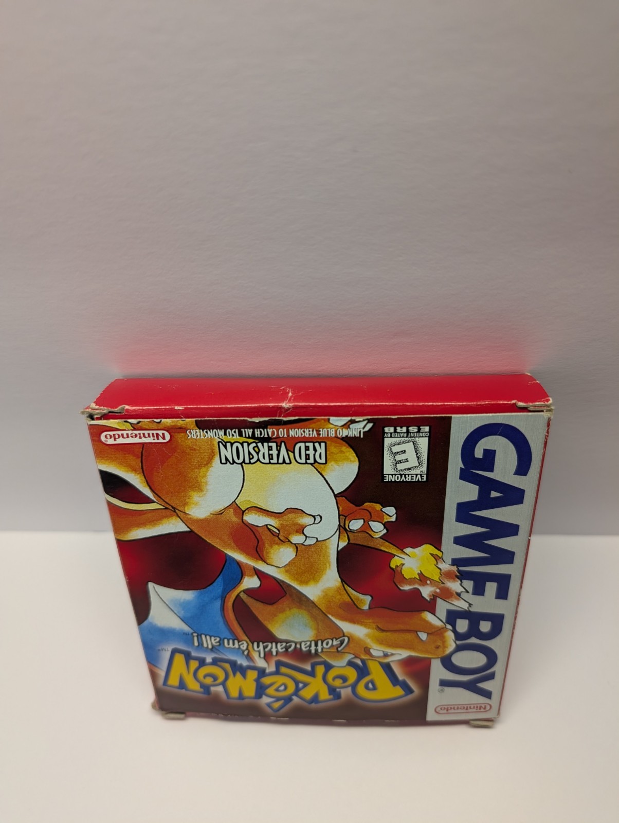 Pokemon Red Version Nintendo GameBoy 1ST PRINT BOX & MANUAL GOOD NO GAME LOOK