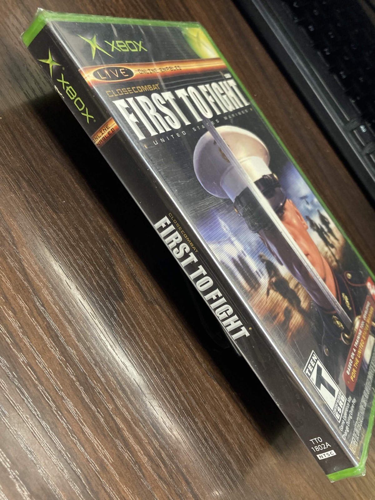 Close Combat: First to Fight – Microsoft Xbox ESRB New Sealed, Some Water Damage
