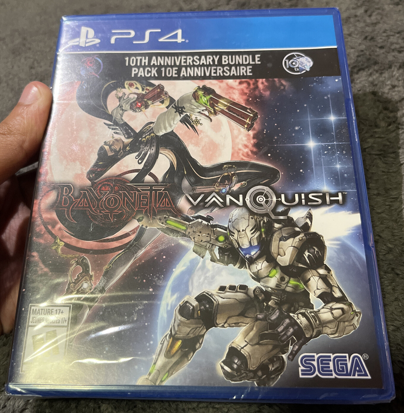 Bayonetta & Vanquish 10th Anniversary Bundle PlayStation 4 SEALED