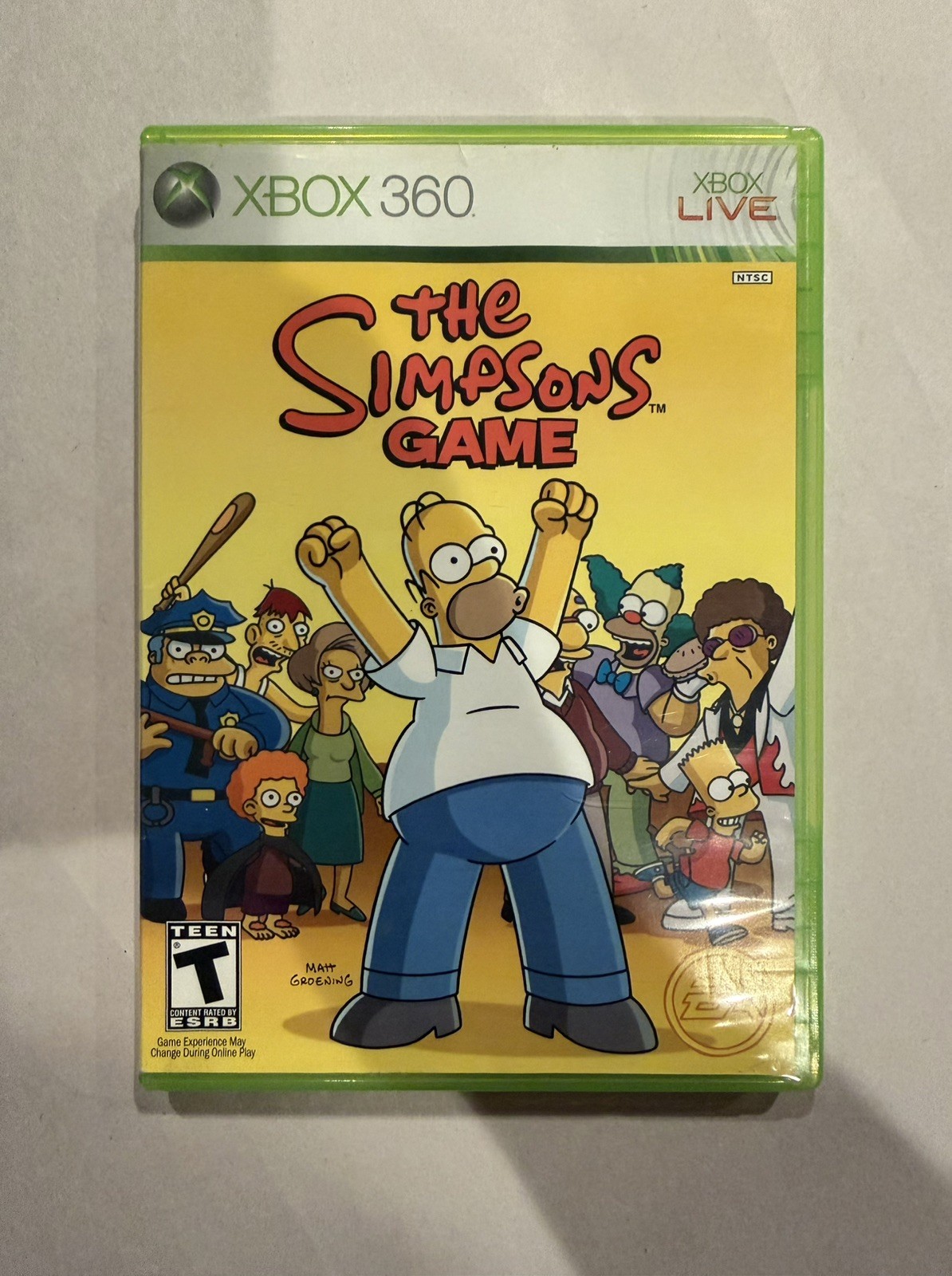 The Simpsons Game; CIB (Microsoft Xbox 360, 2007)