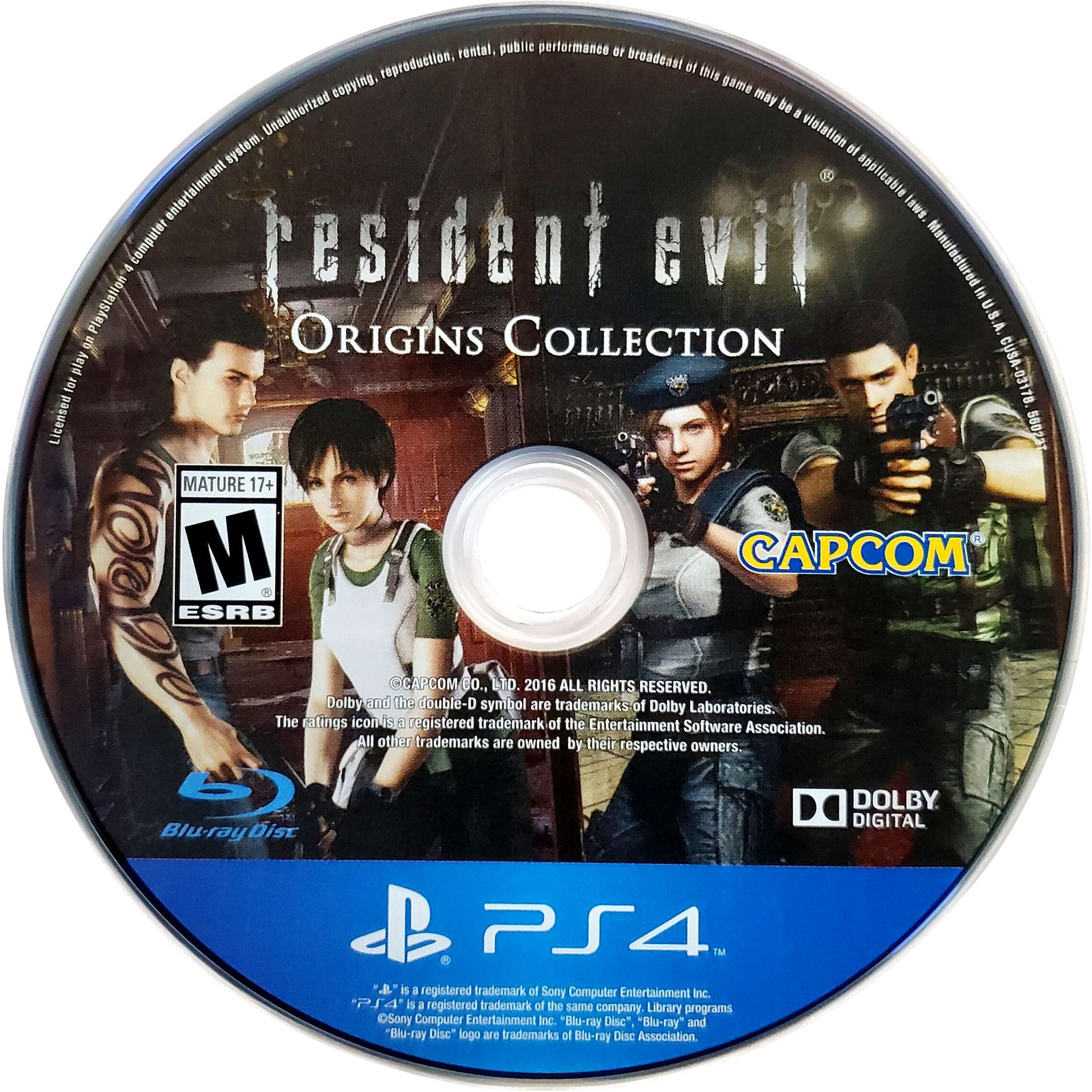 Resident Evil Origins Collection – Sony Playstation 4 Pristine Tested Authentic