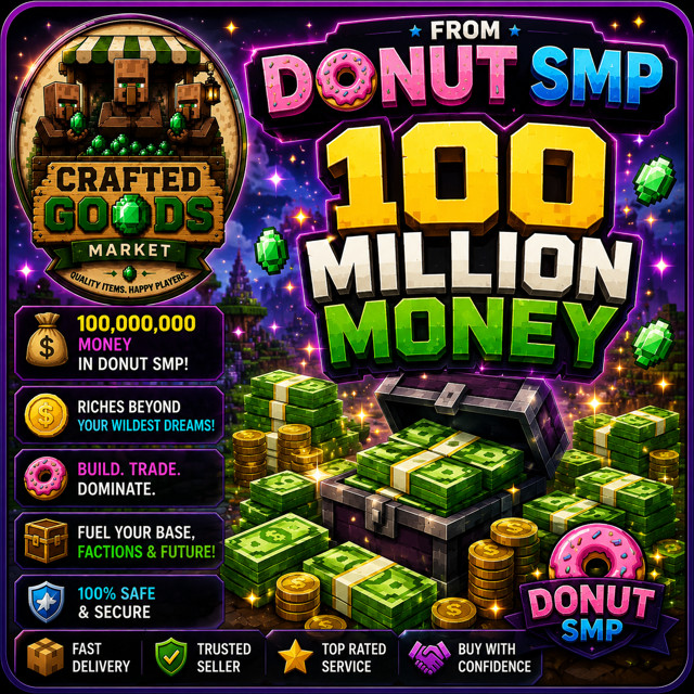 DonutSMP Money! | 100 Million 💸💸💸💸FAST DELIVERY | BEST PRICE