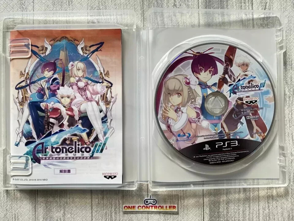 SONY PS3 Hyperdimension Neptunia & Fairy Fencer F & Ar Nosurge & Ar Tonelico 3