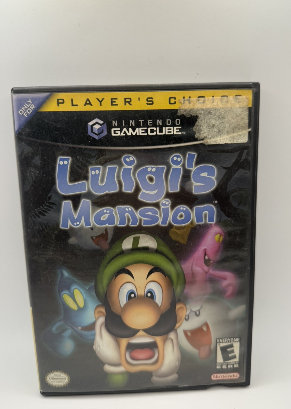 Luigi’s Mansion (Nintendo GameCube, 2003) Case And Disc Authentic Tested