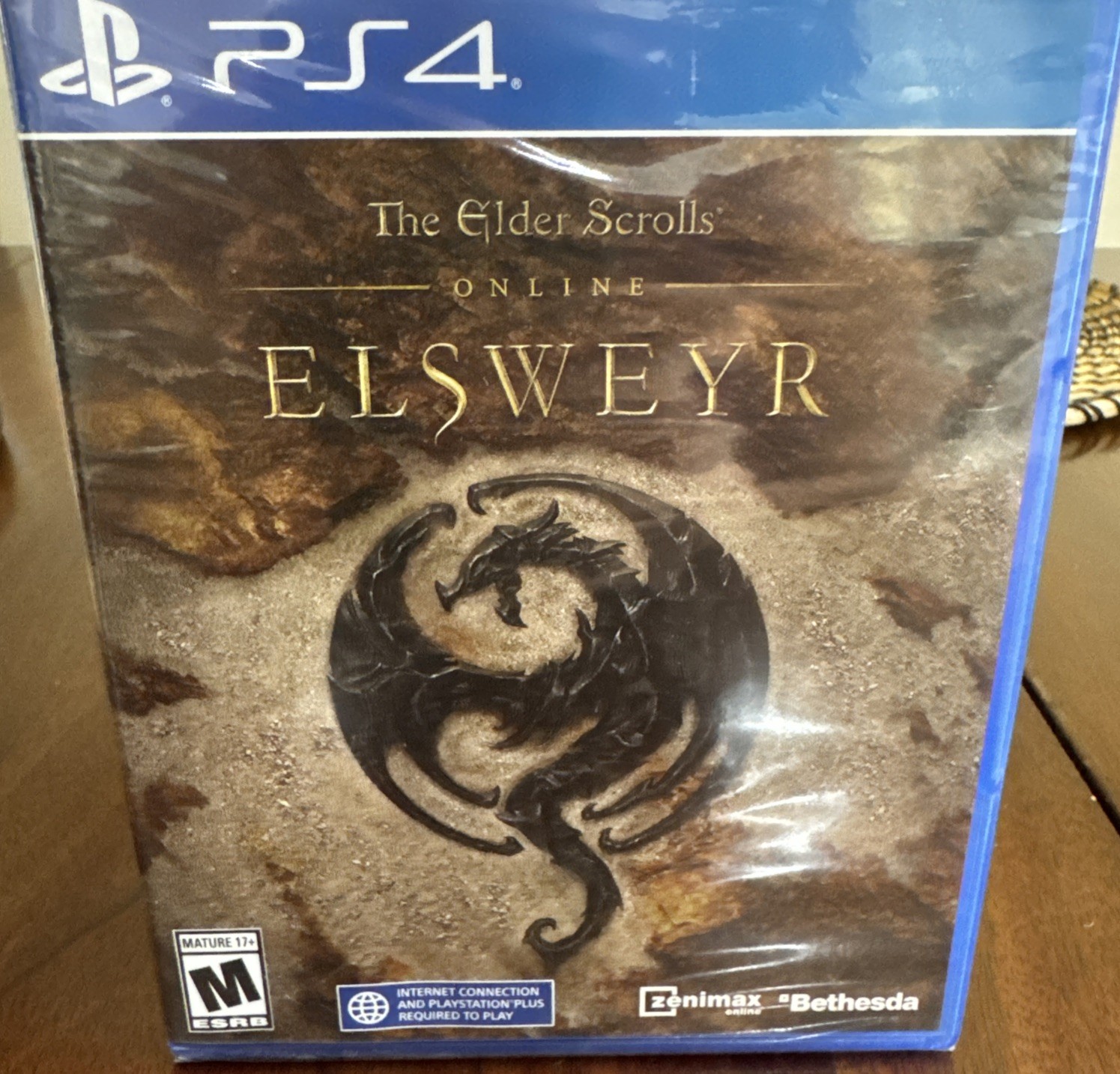 PS4 The Elder Scrolls Online Elsweyr ( internet required)SEALED