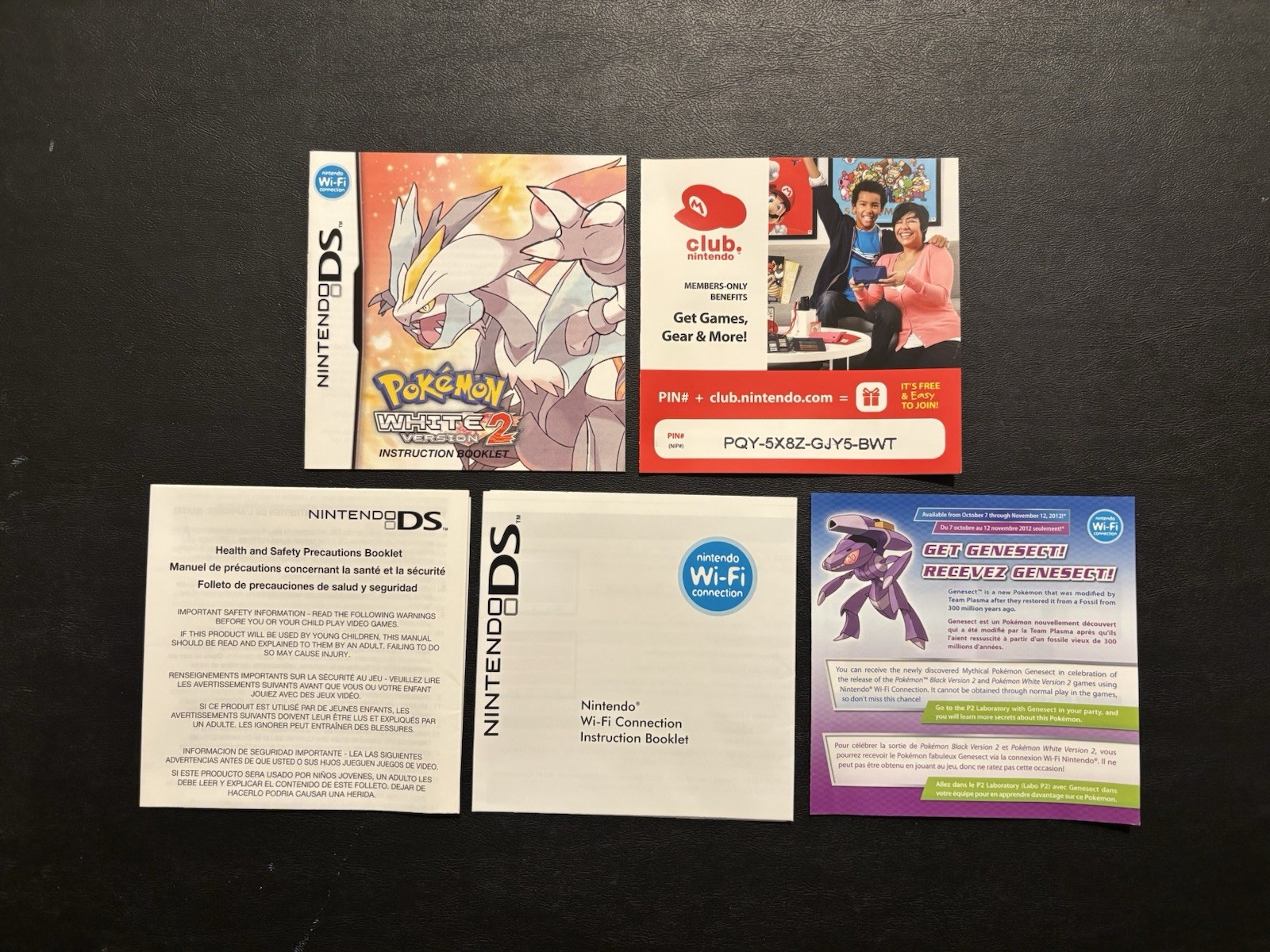 Pokemon White Version 2 (Nintendo DS, 2012) Authentic Complete CIB Tested Works!