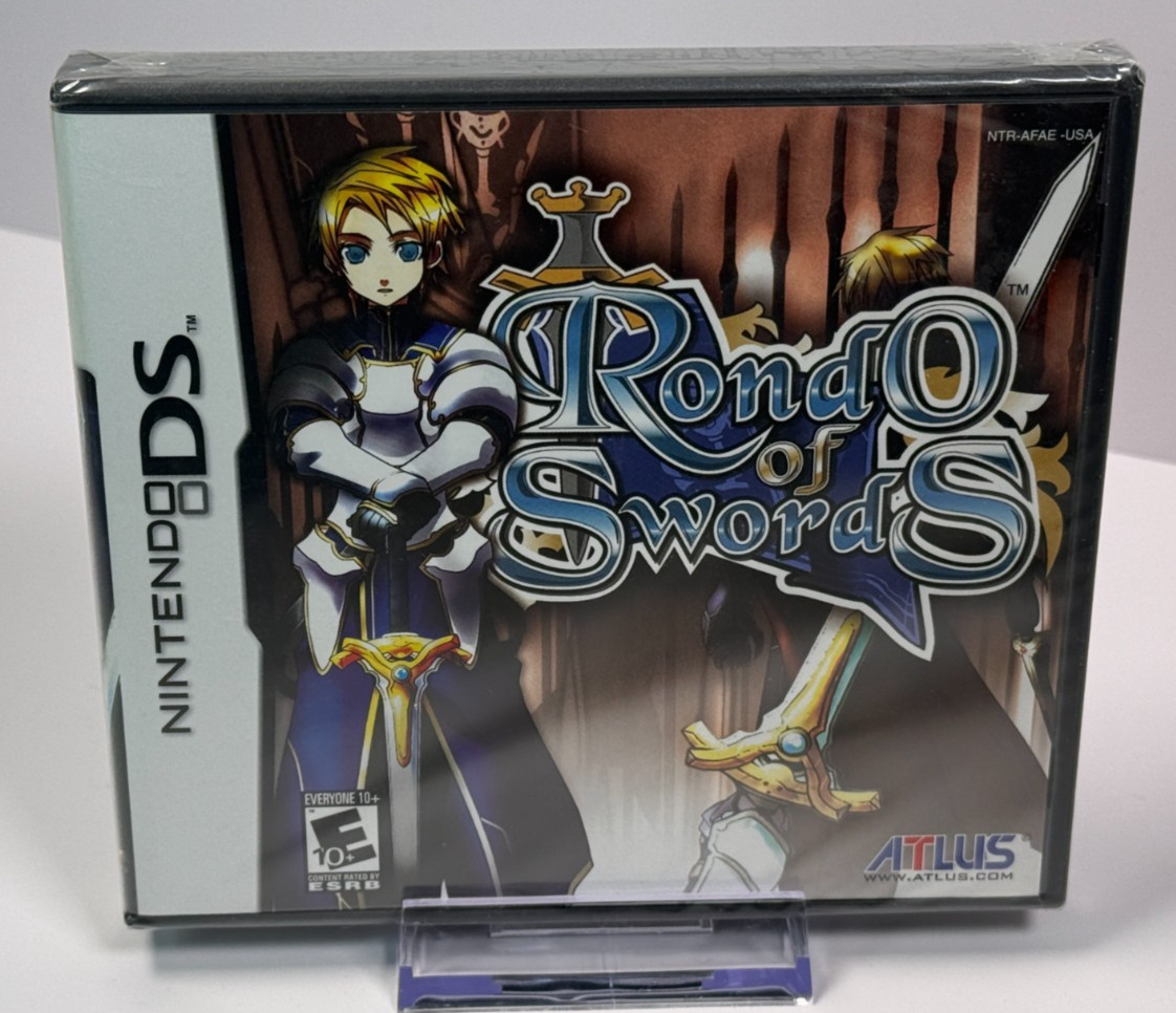 Rondo of Swords | Nintendo DS | Game Atlus Tactical RPG | Factory Sealed