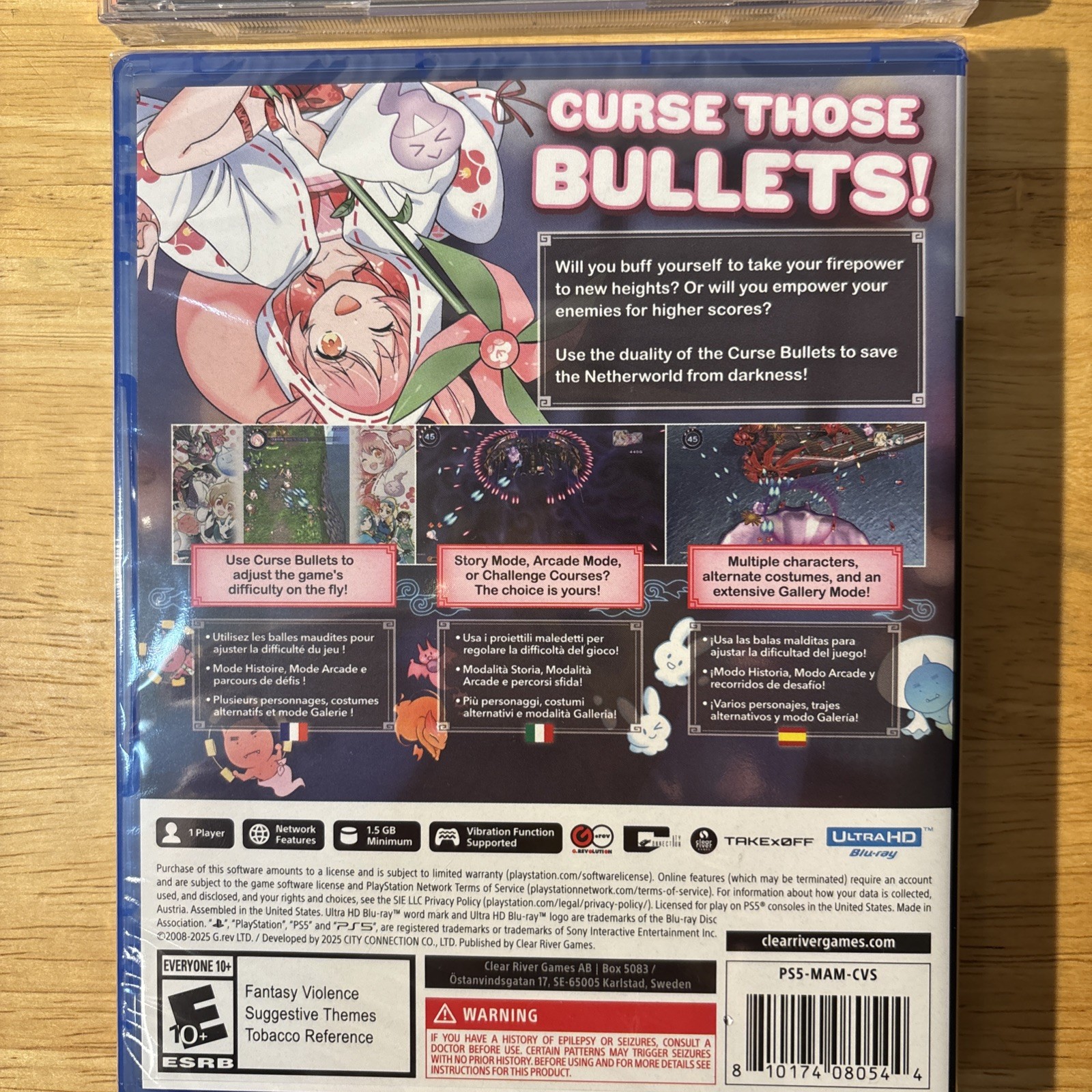 IN HAND! MAMORUKUN RECURSE! LIMITED RUN GAMES & CD SOUNDTRACK PS5 ESRB BRAND NEW