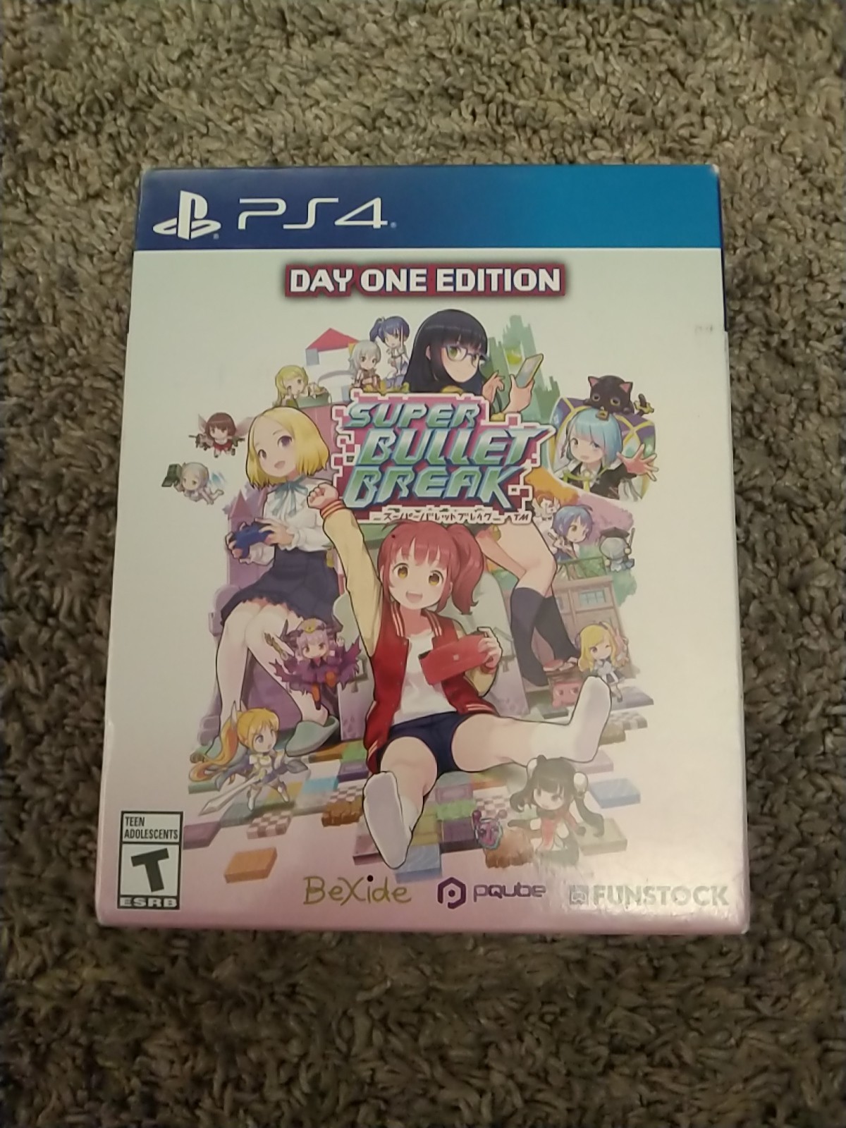 Super Bullet Break – Day One Edition – PlayStation 4 PS4 Brand New With Art Book