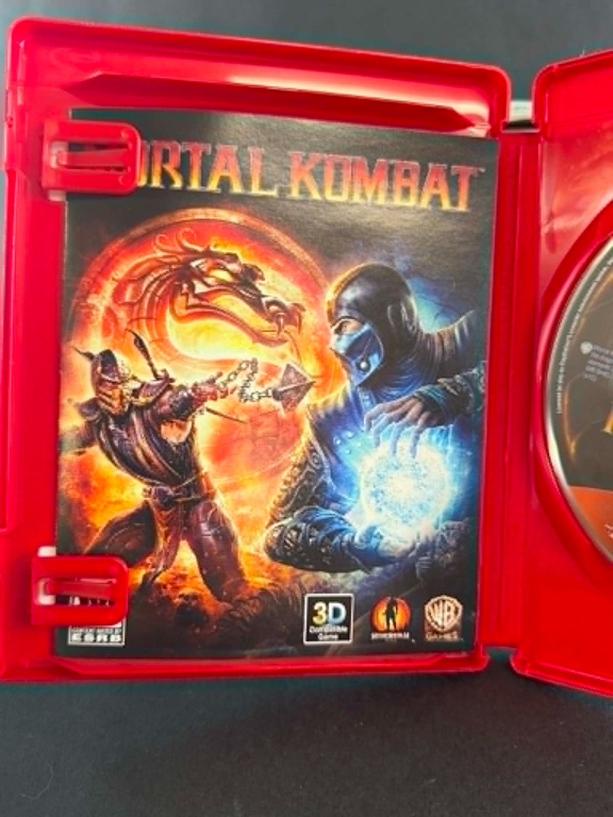 Mortal Kombat Komplete Edition (Sony PlayStation 3) PS3 Manual CIB Complete