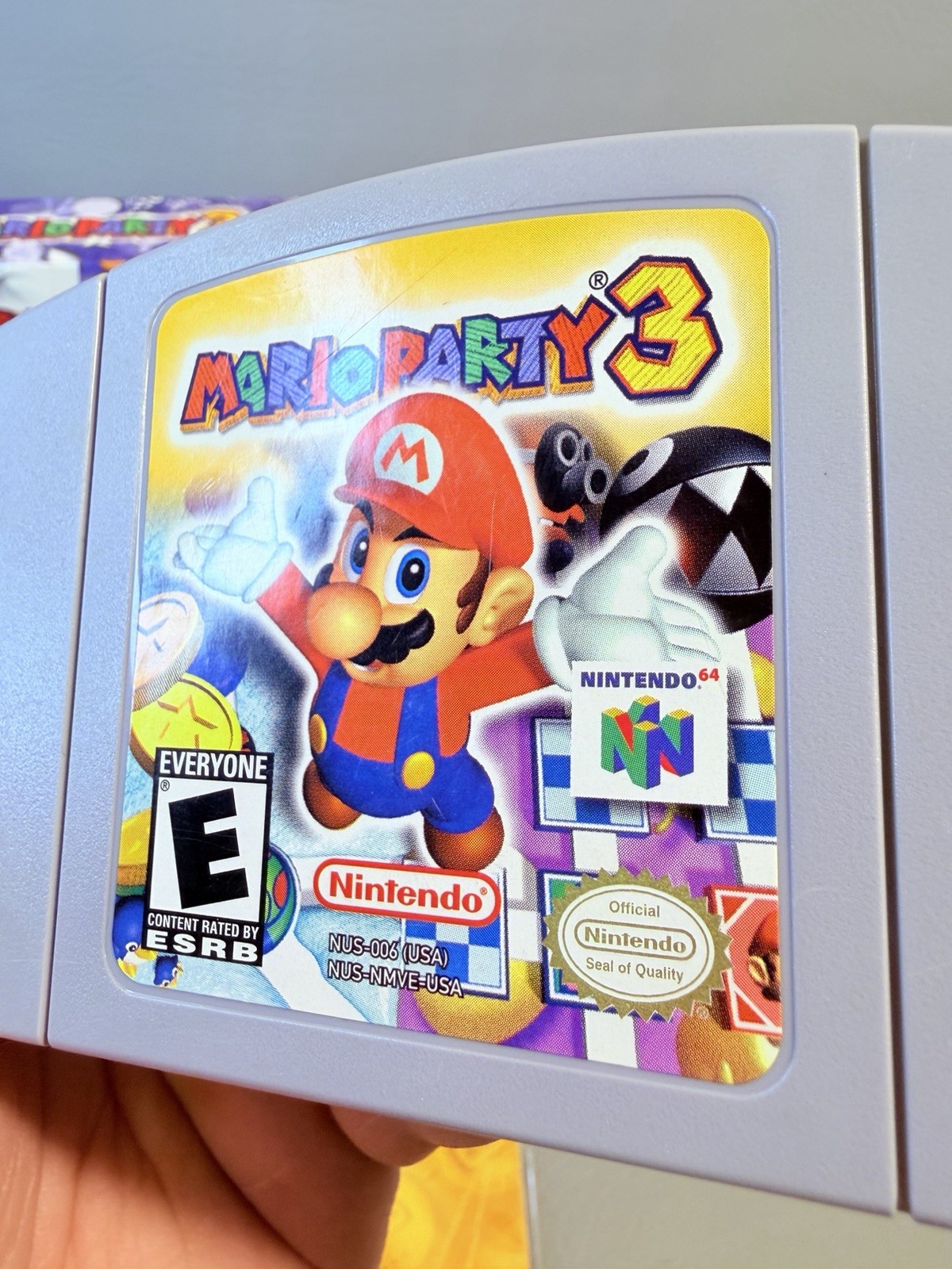 Mario Party 3 Nintendo 64 N64 Complete CIB – Authentic – Good Condition