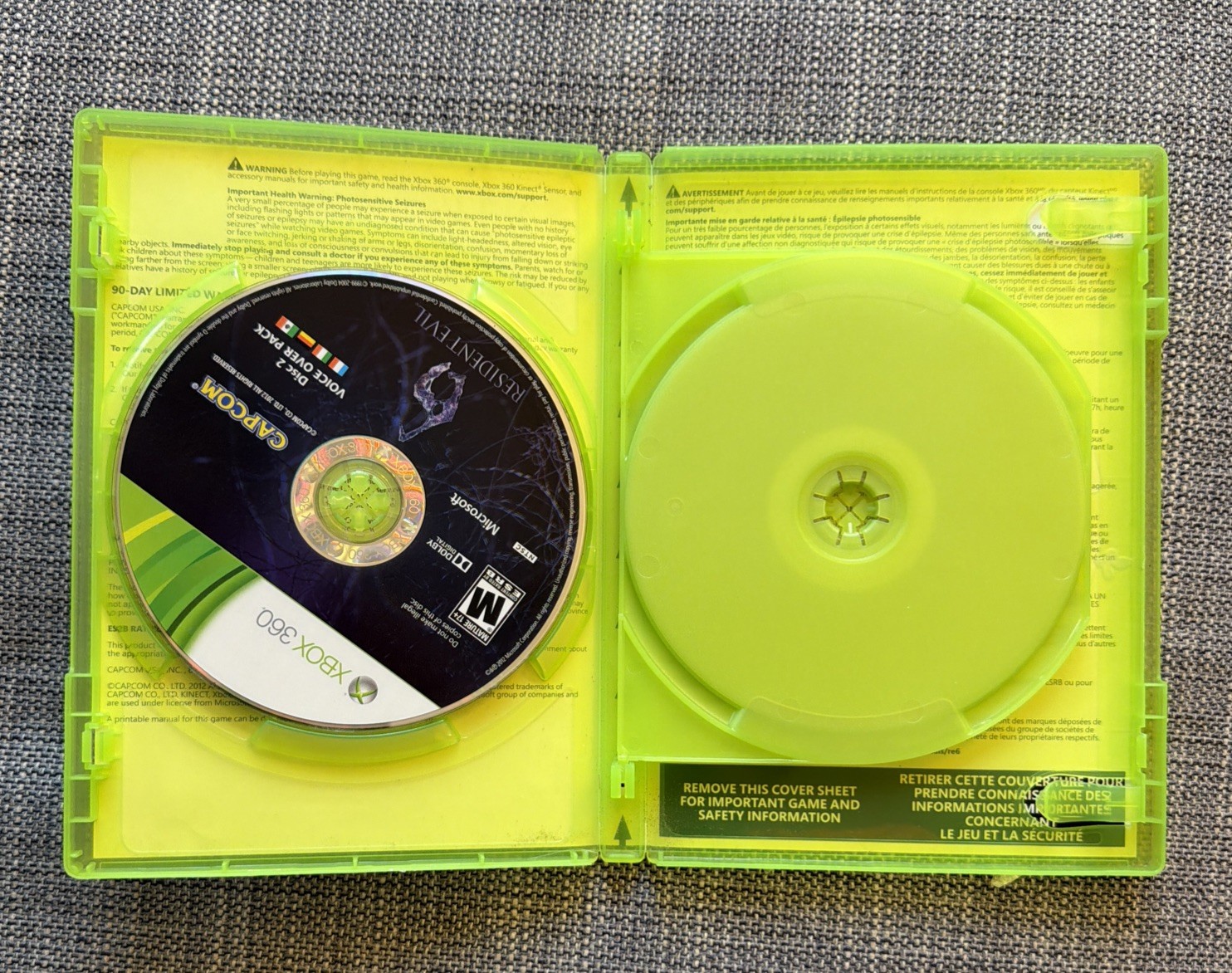 Resident Evil 6 (M) Microsoft Xbox 360 – Tested