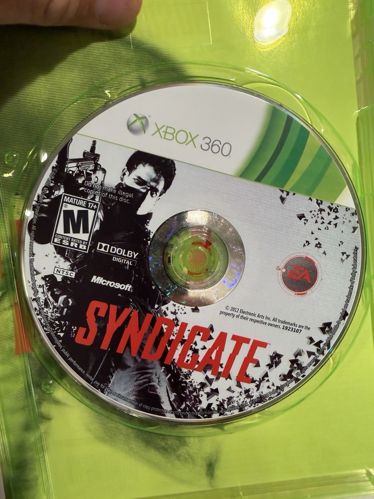 SYNDICATE (Xbox 360, 2012) Complete