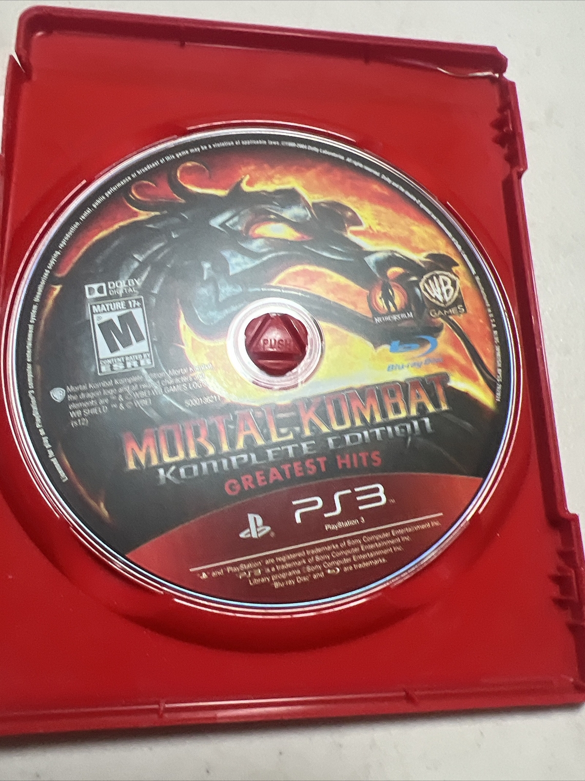 Mortal Kombat Komplete Edition Sony PlayStation 3 PS3 Greatest Hits