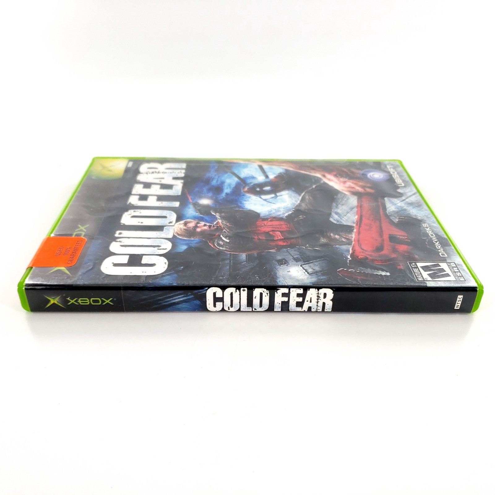Cold Fear (Microsoft Xbox, 2005) Missing Cellophane New Factory Sticker Seal
