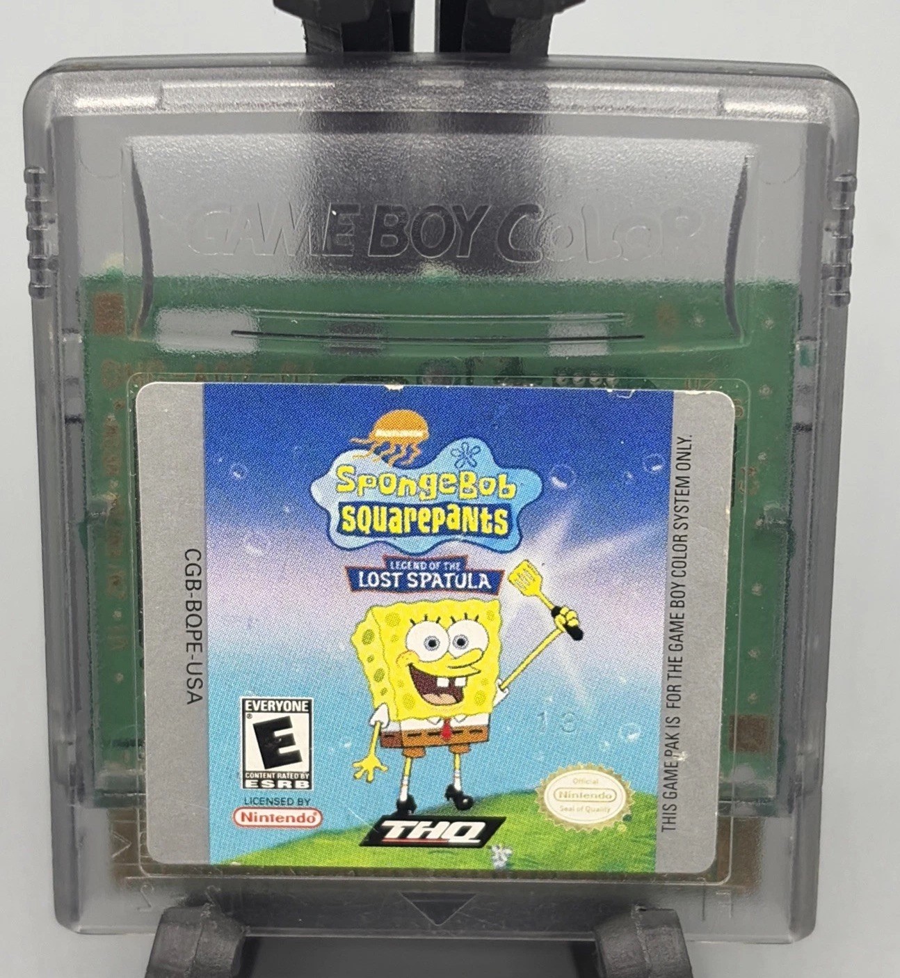 SpongeBob SquarePants Legend of the Lost Spatula Gameboy Color GBC Tested✅
