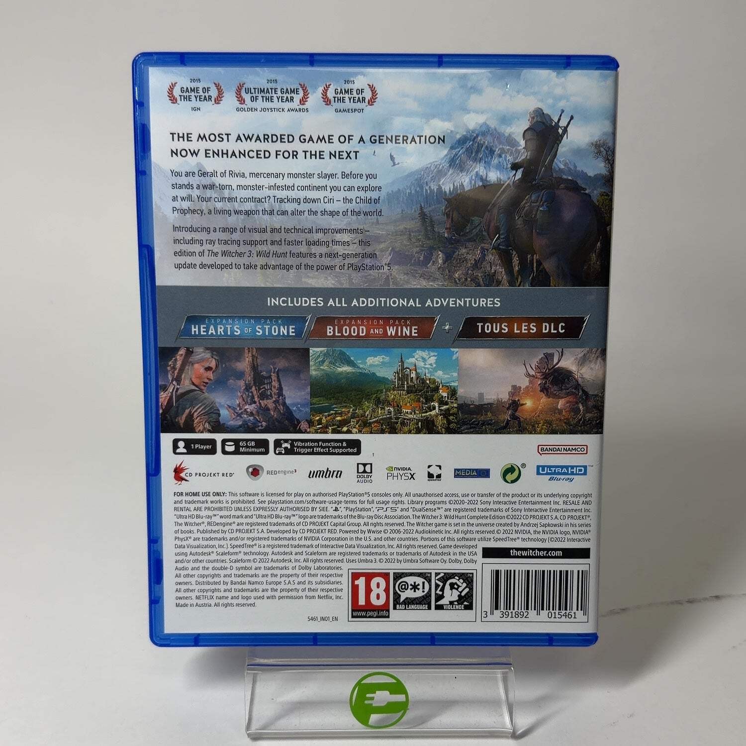 Witcher 3: Wild Hunt [Complete Edition] (Sony PlayStation 5 PS5, 2023)