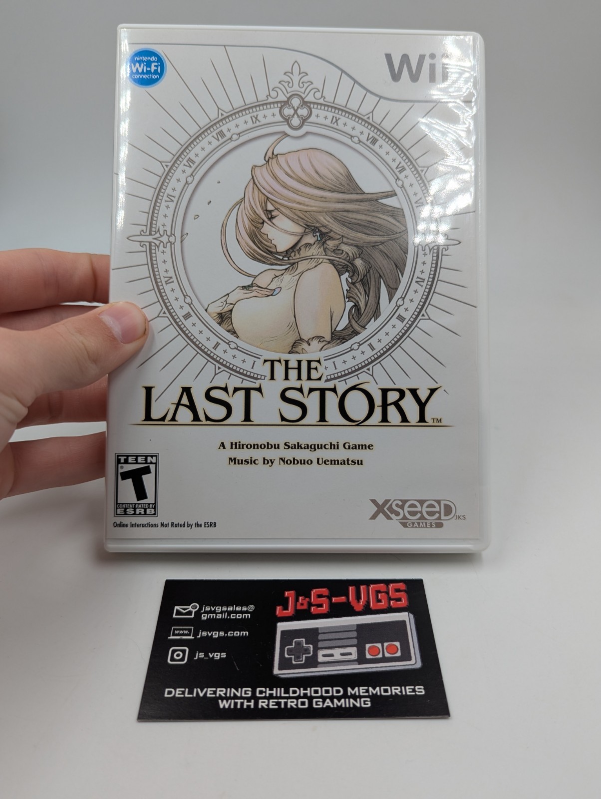 The Last Story Wii CIB w/ Art Book & Soundtrack Tested Working