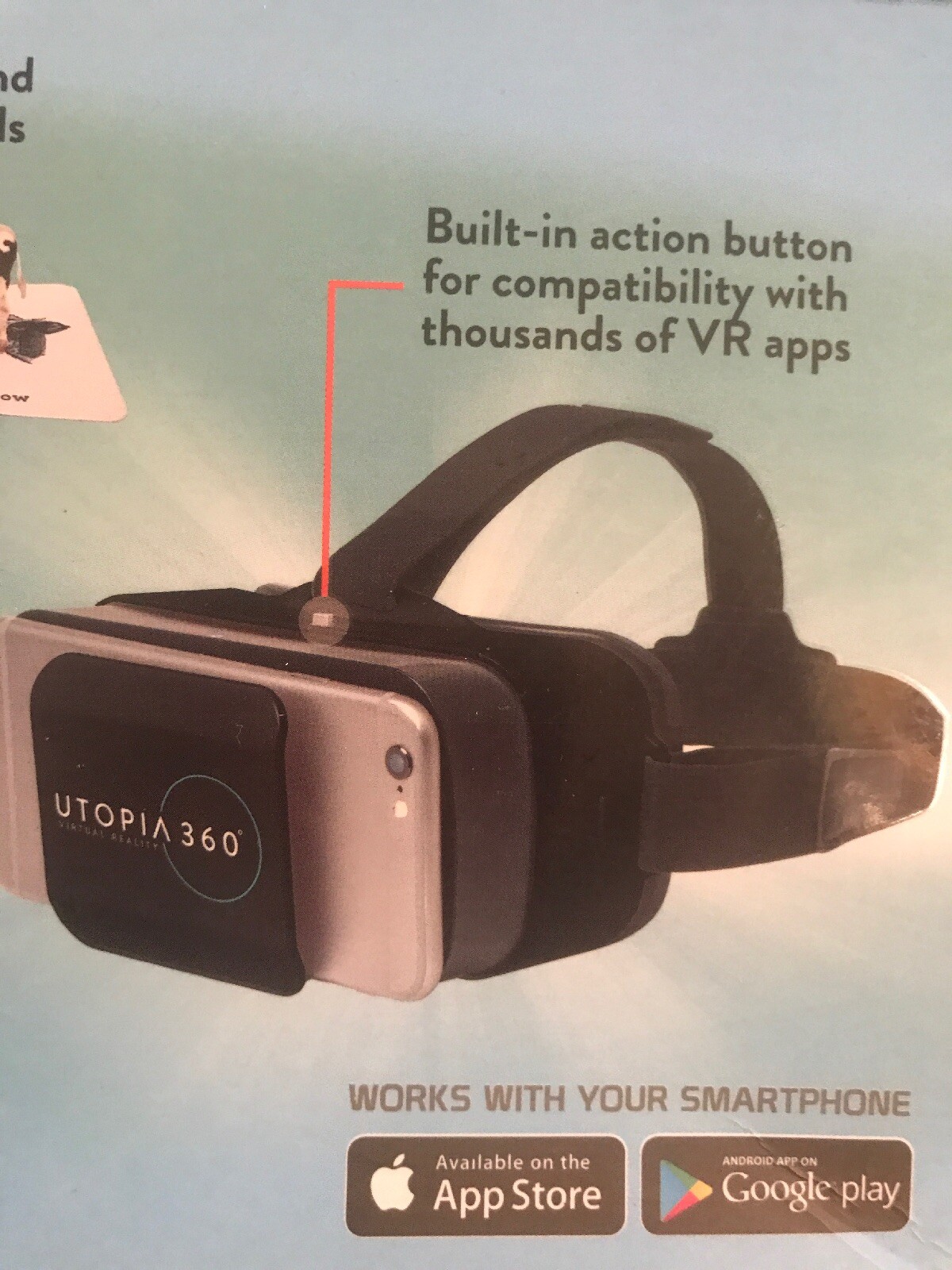 Emerge V1-0217-1 Augmented Virtual Animated Reality Headset 4D+ Animal Zoo