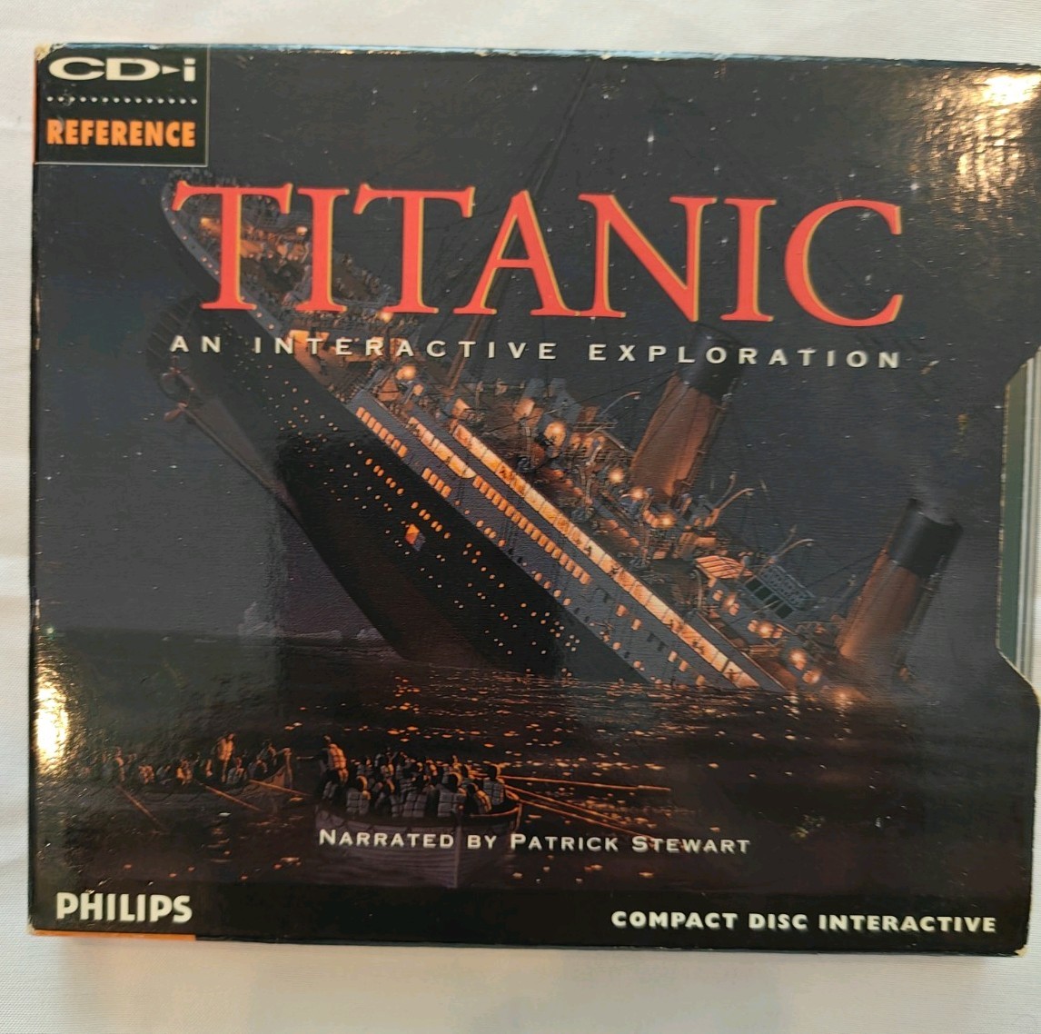 Philips CD-i Titanic: An Interactive Exploration Educational Game 1994